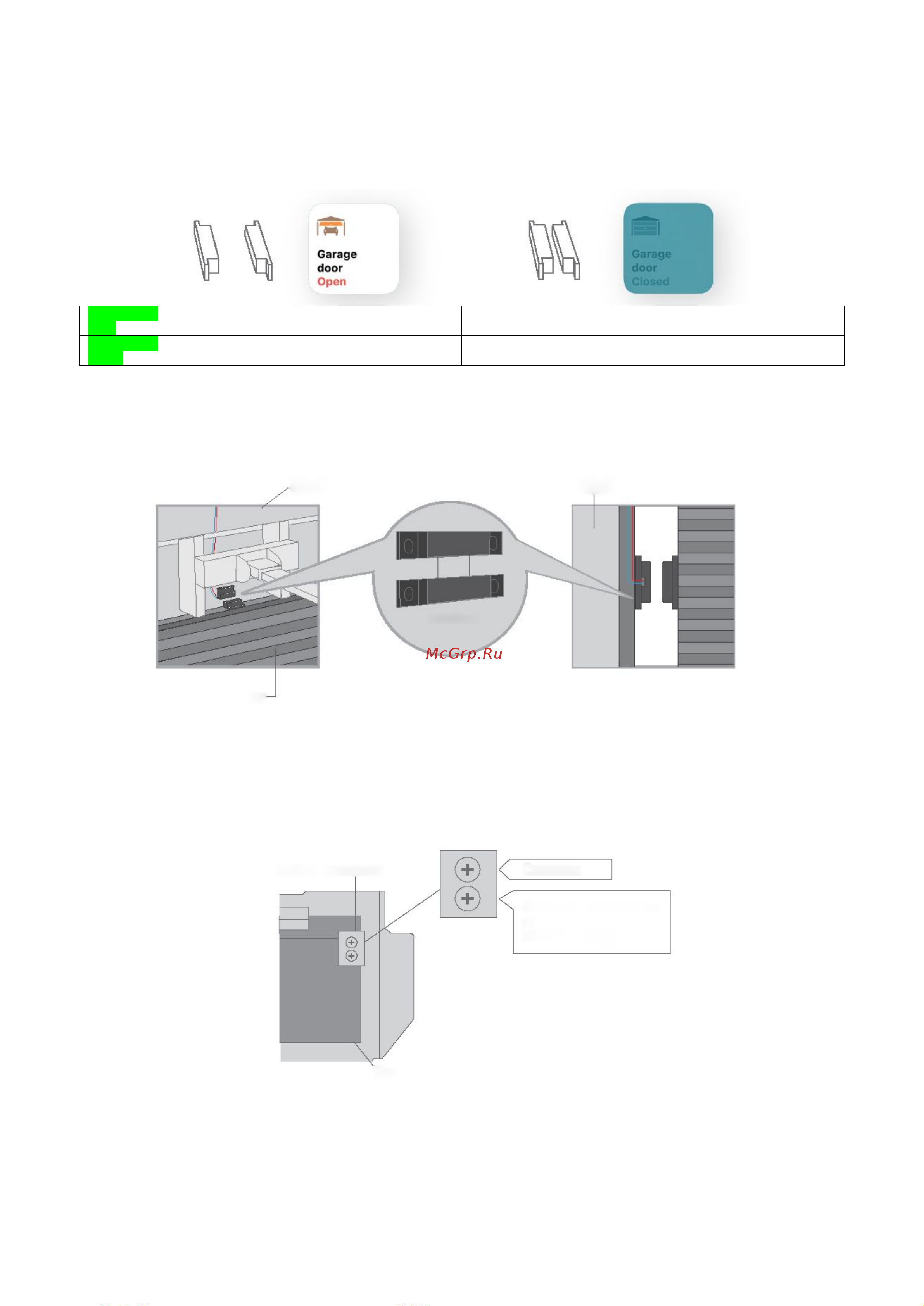 Meross MSG100 Smart WiFi Garage Door Opener Инструкция по эксплуатации онлайн [5/11] 642645