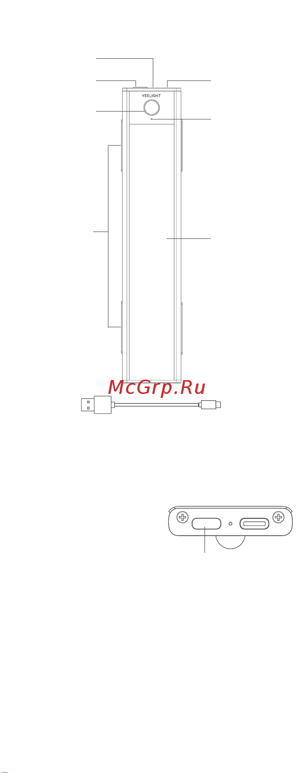 Yeelight Motion Sensor Closet Light A60 (YDQA1520008GYGL) [20/32] Instrukcja montażu