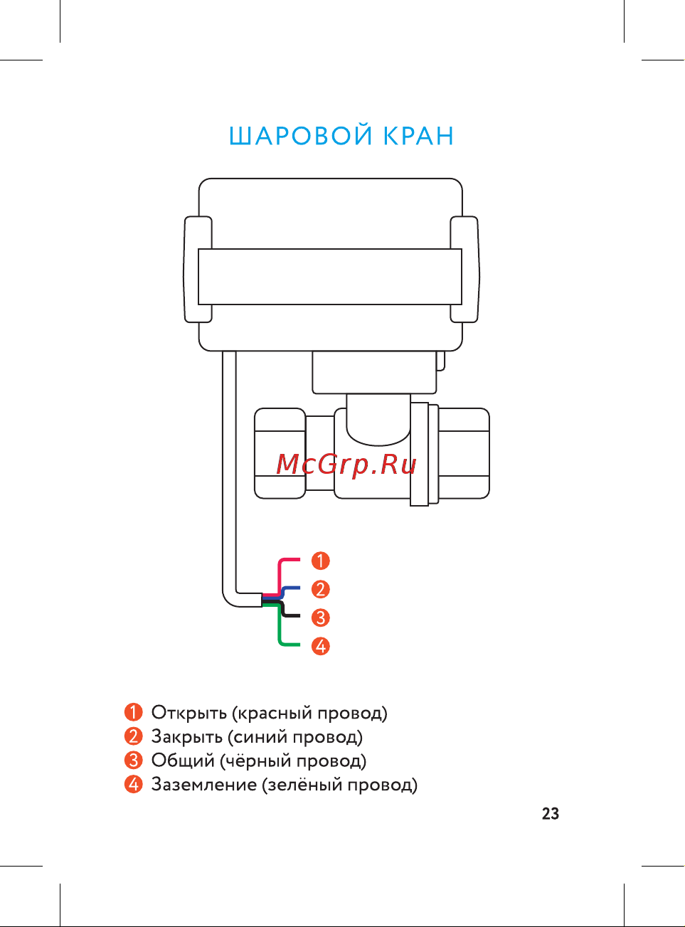 Rubetek RE-3315 [23/48] Шаровой кран