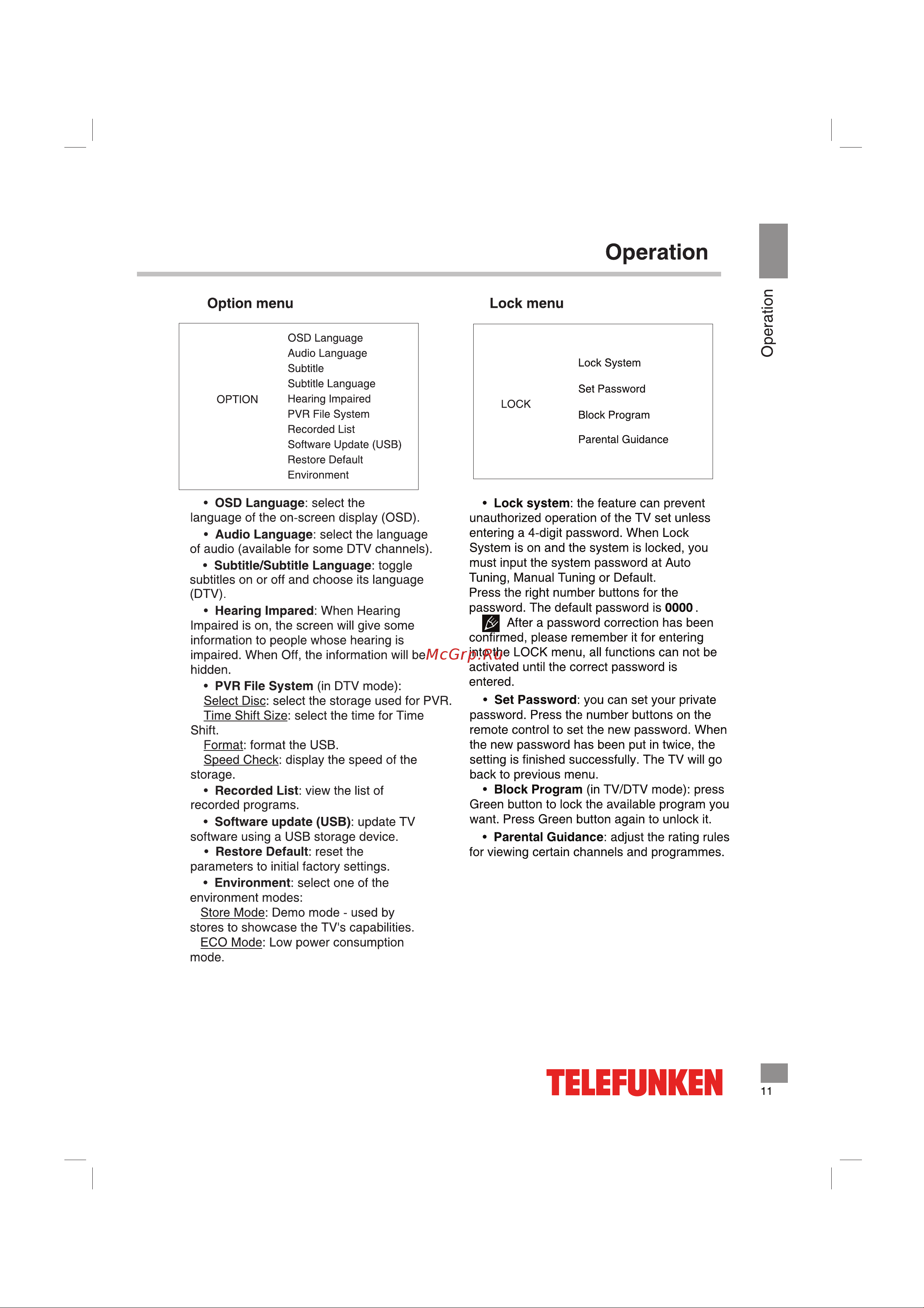 Telefunken TF-LED24S84T2 [11/40] 页 12