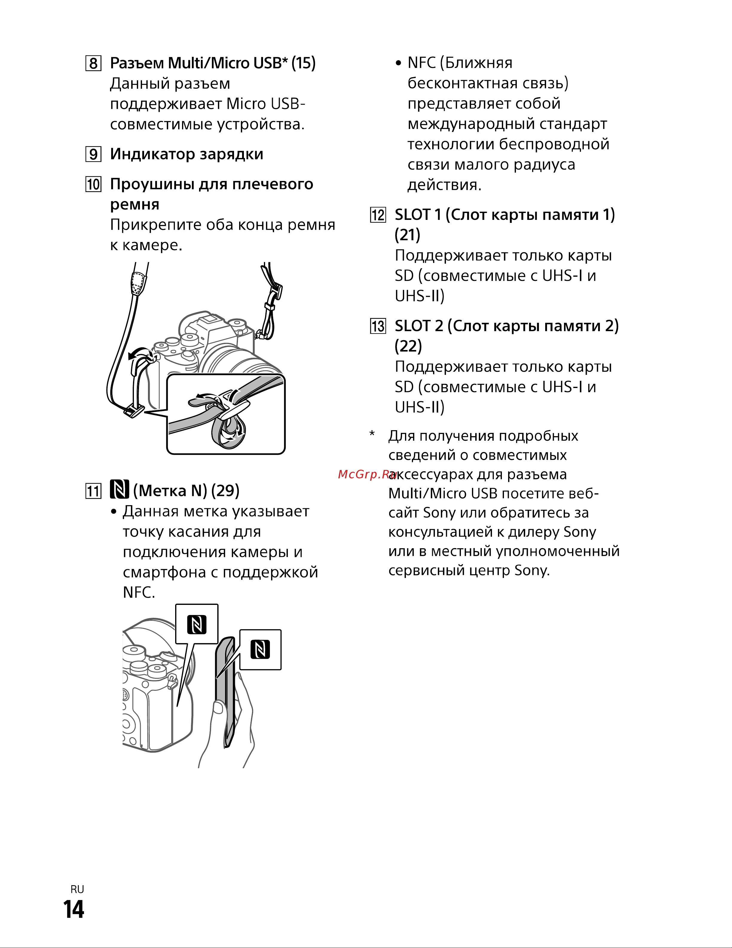 Sony Alpha 9 II Body (ILCE-9M2/BQ) Инструкция по эксплуатации онлайн [14/25] 642890