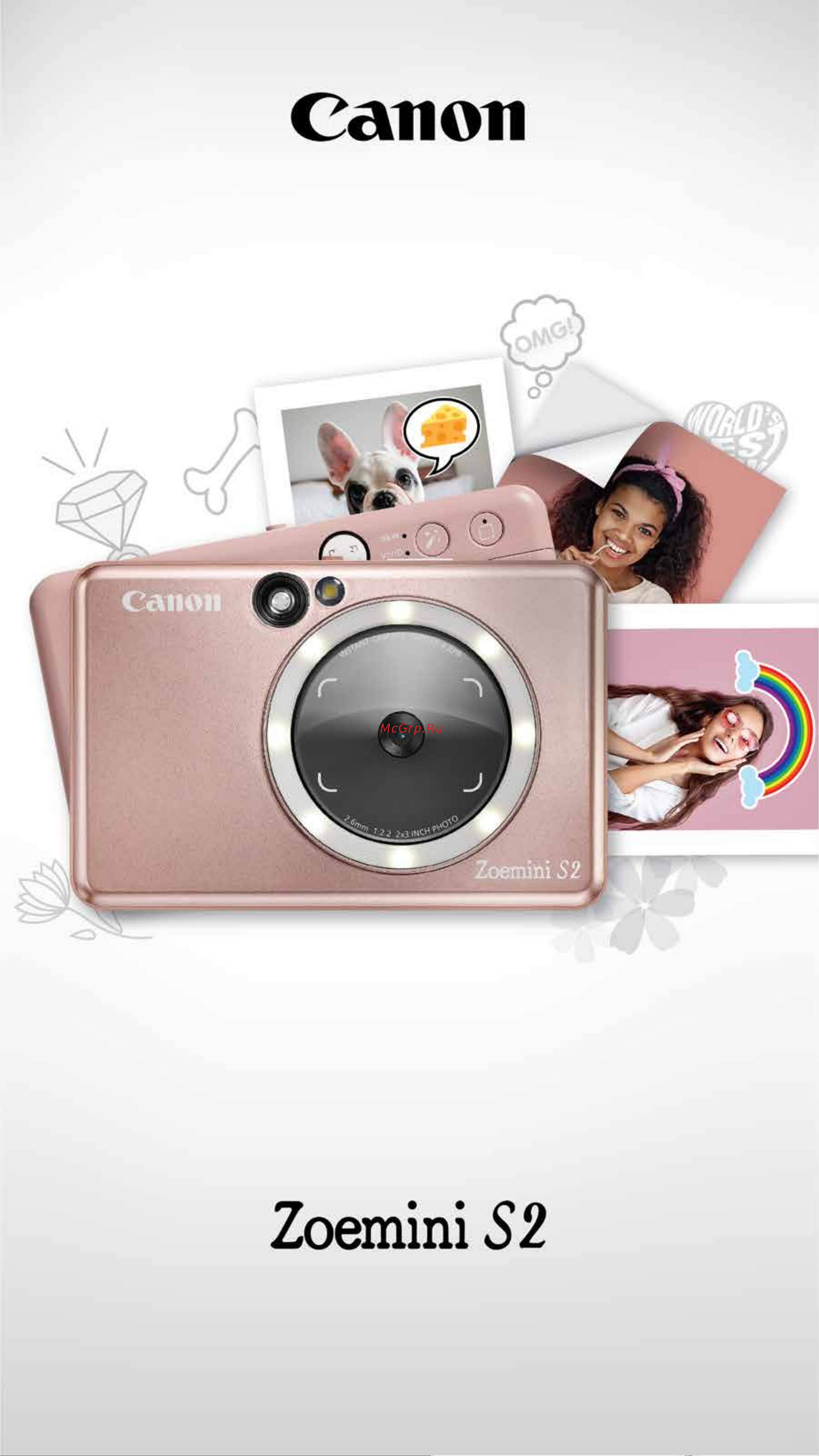 Canon Zoemini S2 (ZV-223-TL) Инструкция по эксплуатации онлайн