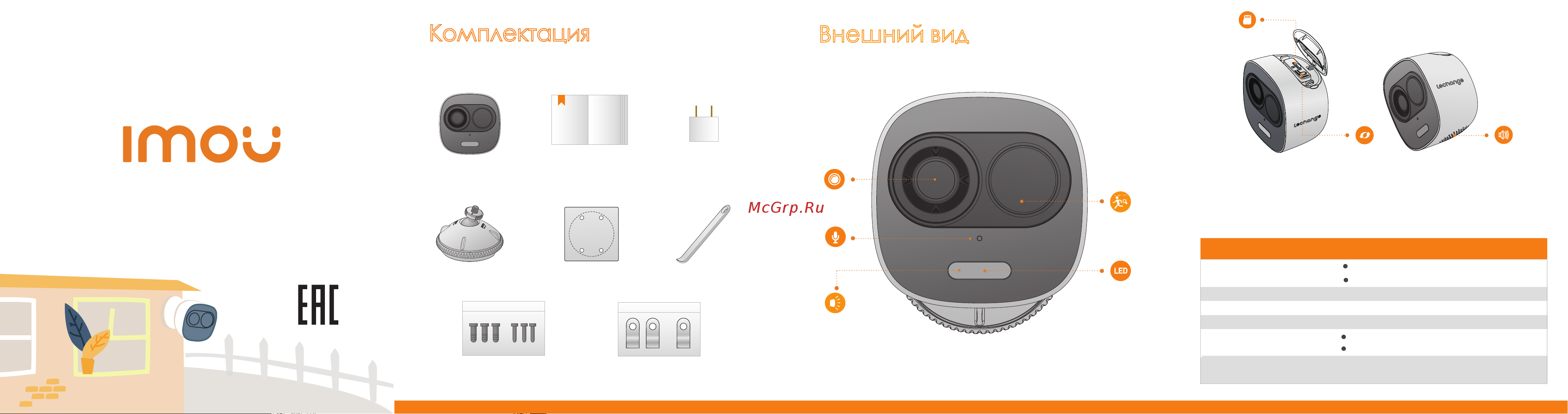 Imou LOOC (IPC-C26EP-V2-) Инструкция по эксплуатации онлайн