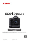 Canon EOS 1DX Mark III Инструкция по эксплуатации