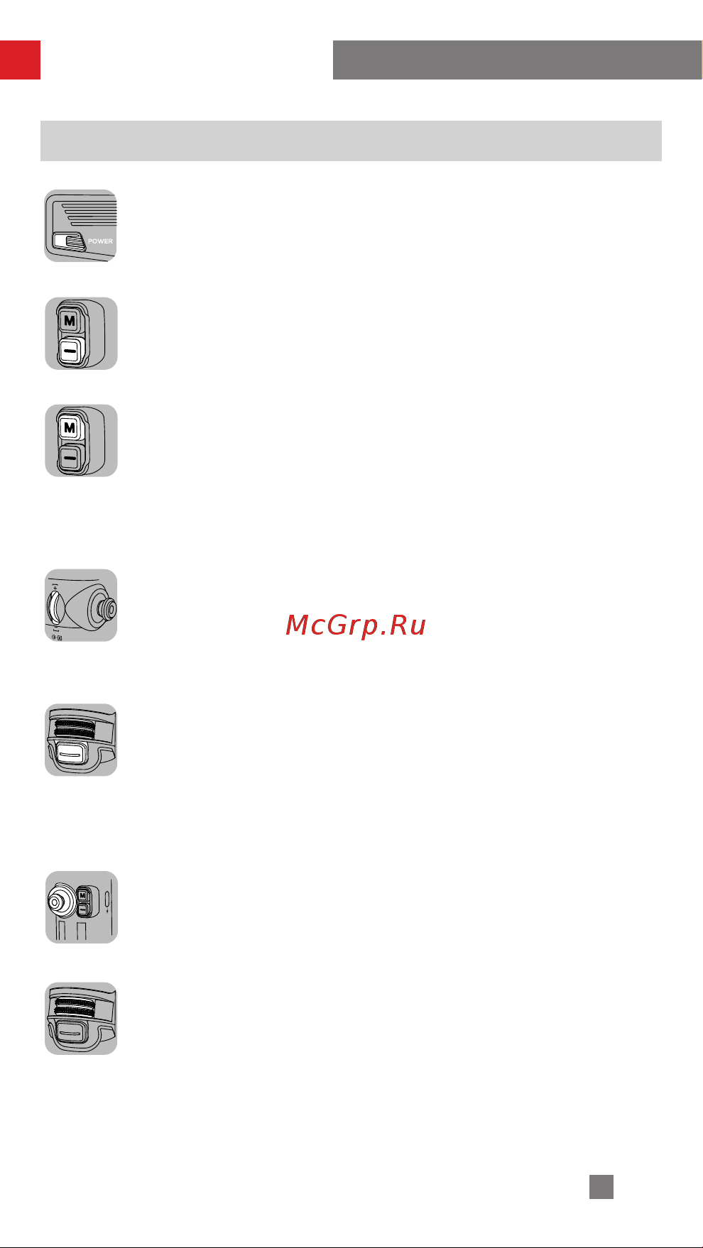 Zhiyun Crane-M3 Combo (C020116GCB) [18/47] Описание кнопок