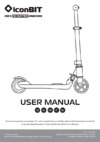 Iconbit Kick Scooter Unicorn (IK-1903R) Инструкция по эксплуатации