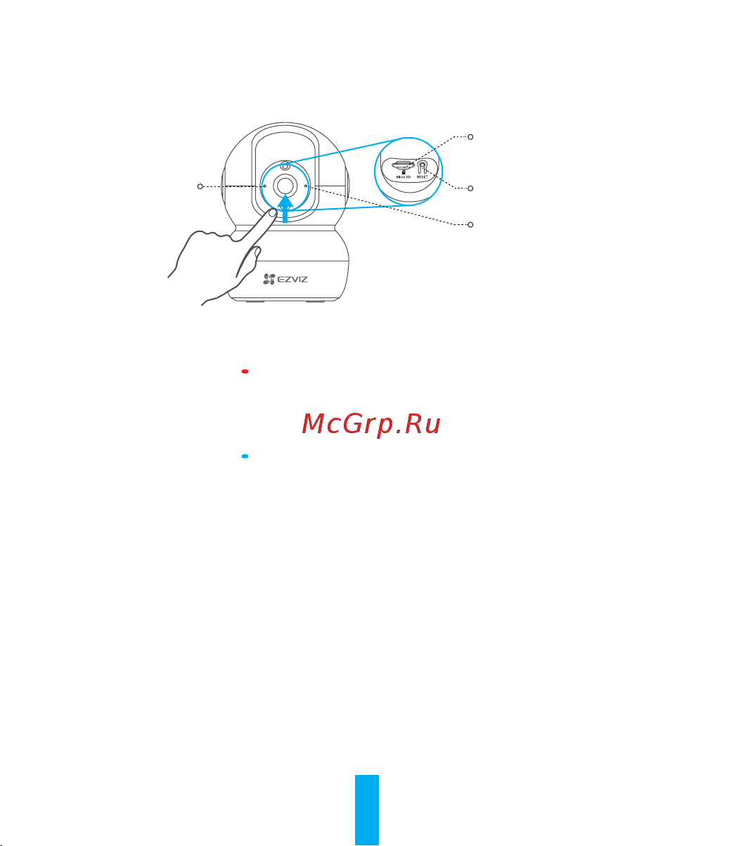 Ezviz TY2 (CS-TY2 1080P) [4/9] Гнездо карты microsd
