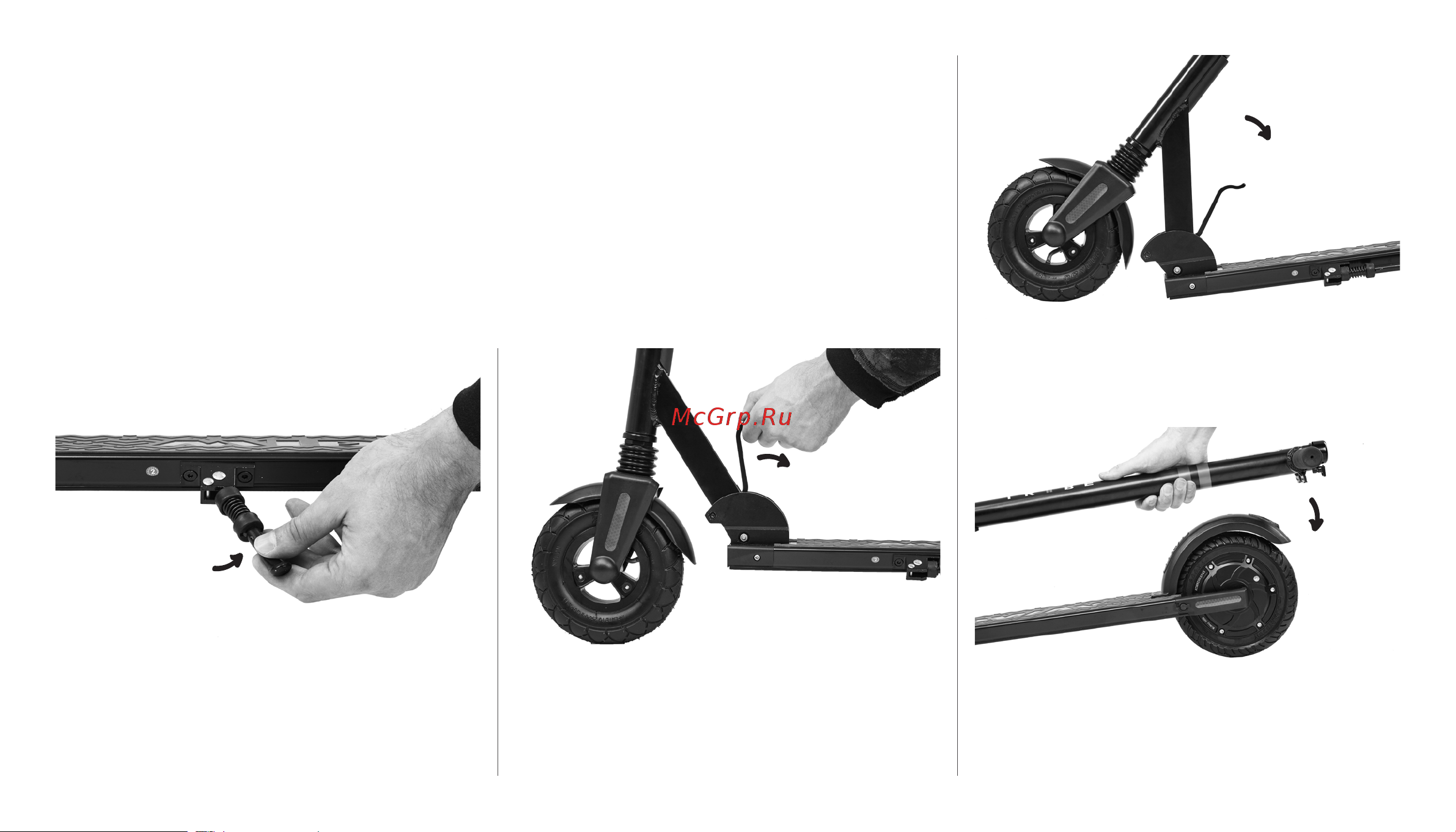 Tribe KARO черный (TES-KAR085200BLACK) [12/20] Рассказываем как складывать и транспортировать твой электросамокат