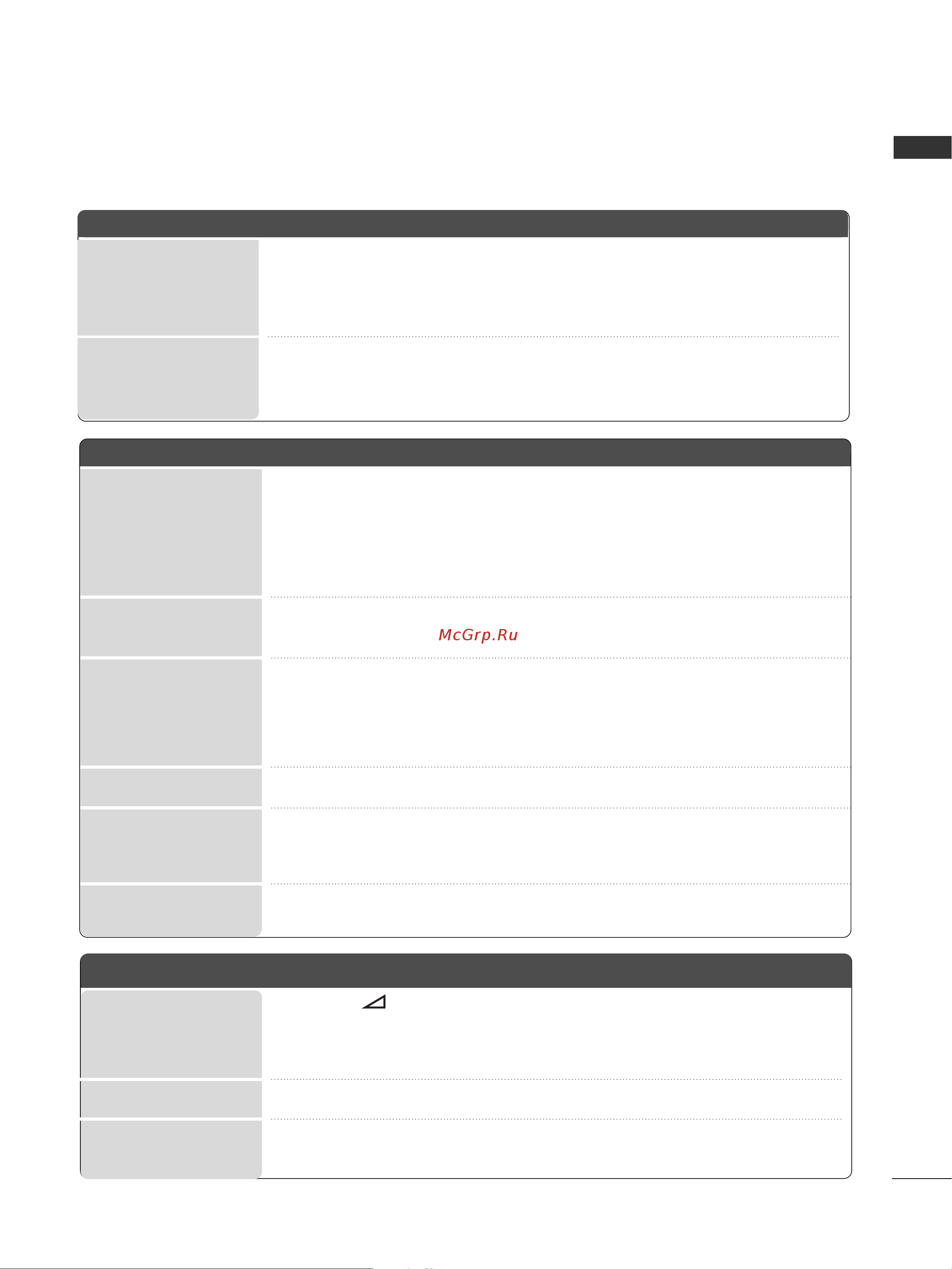 LG 60 PG7000 [17/62] Troubleshooting