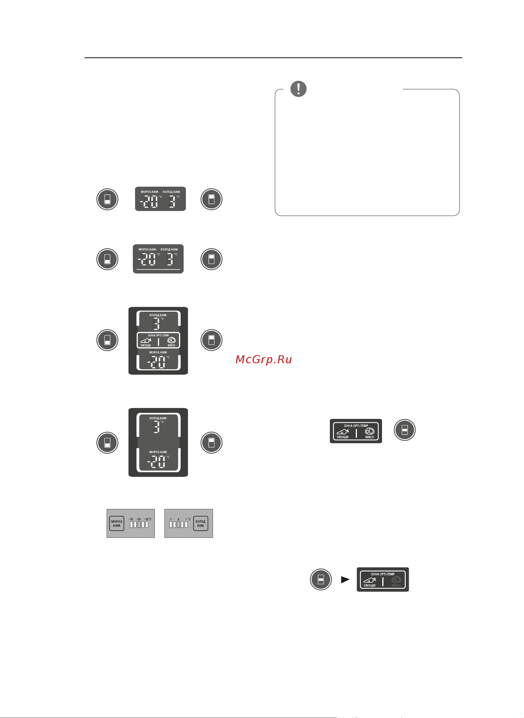 LG GA-E489ZVQZ [16/32] Зона оптимальной температуры зона opti temp