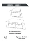 Zigmund & Shtain K 003.71 W Инструкция по эксплуатации