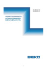 Beko BXA 090/BXA 091 Инструкция по эксплуатации