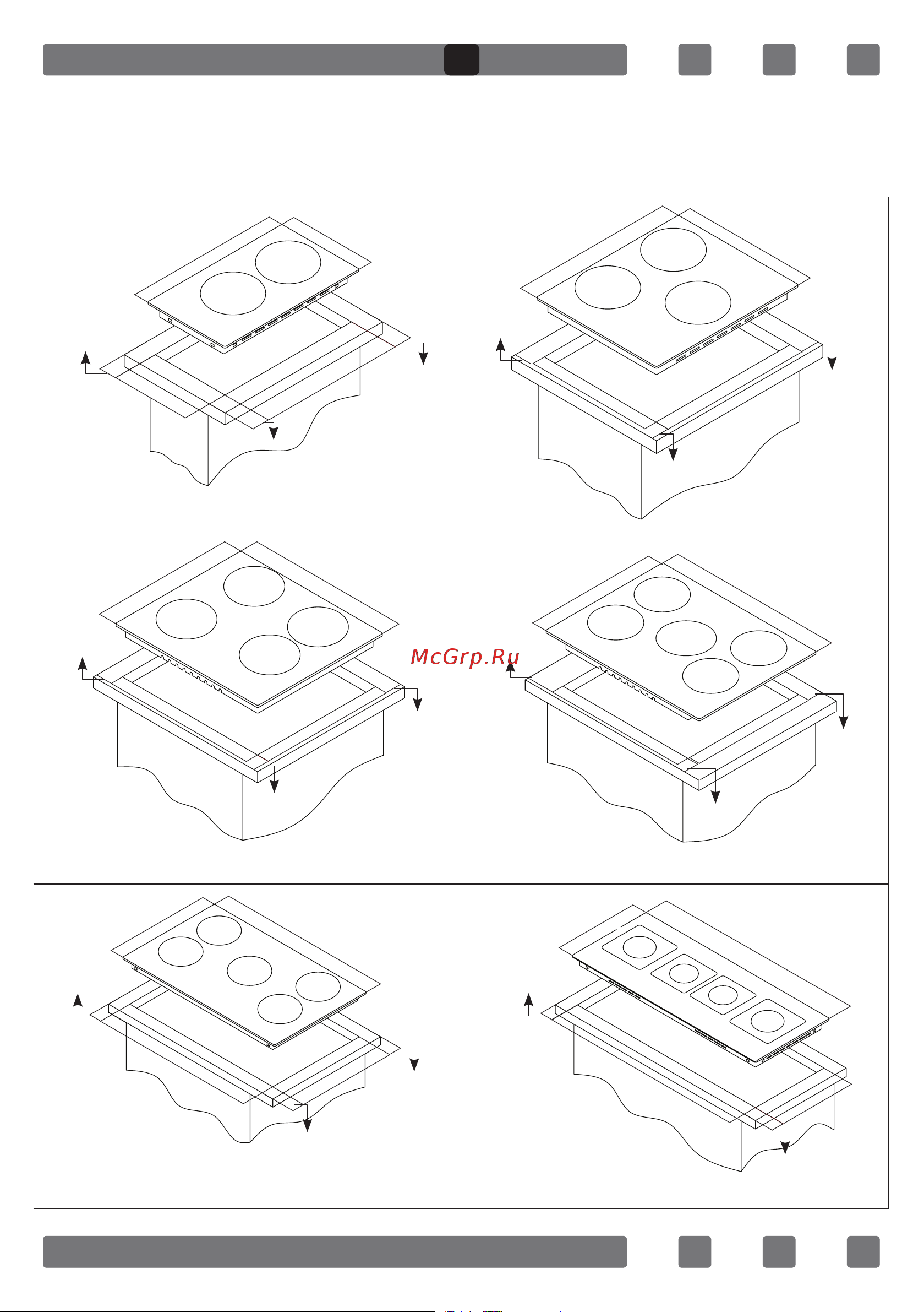Simfer H30D12B011 [11/27] Cooktop of 30 cm