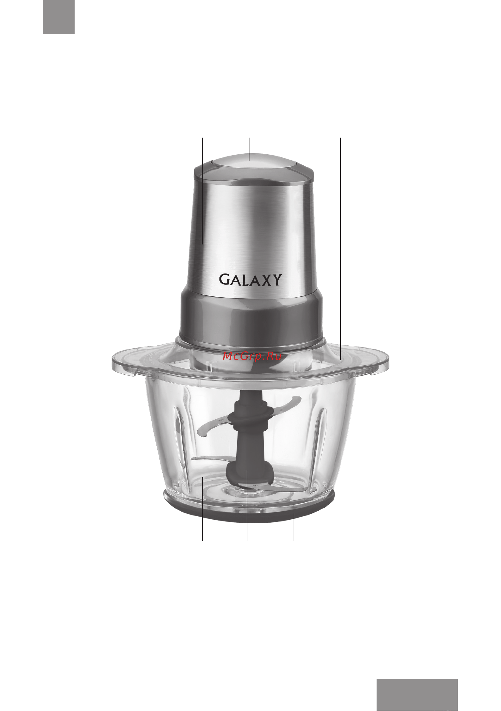 Galaxy GL 2354 [3/16] Функциональные элементы электроприбора