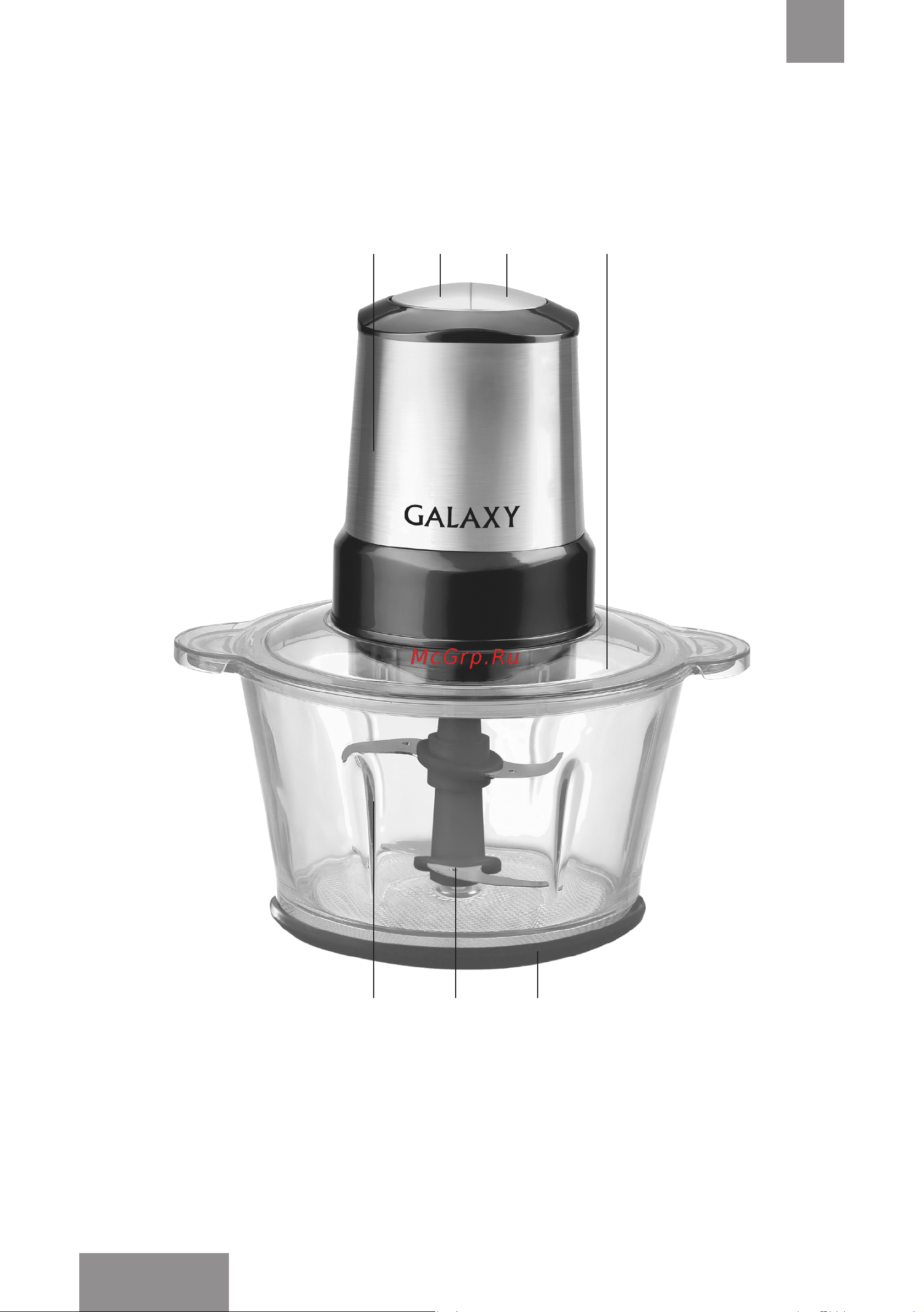 Galaxy GL 2355 [10/16] Электр құралының атқарымдық элементтері