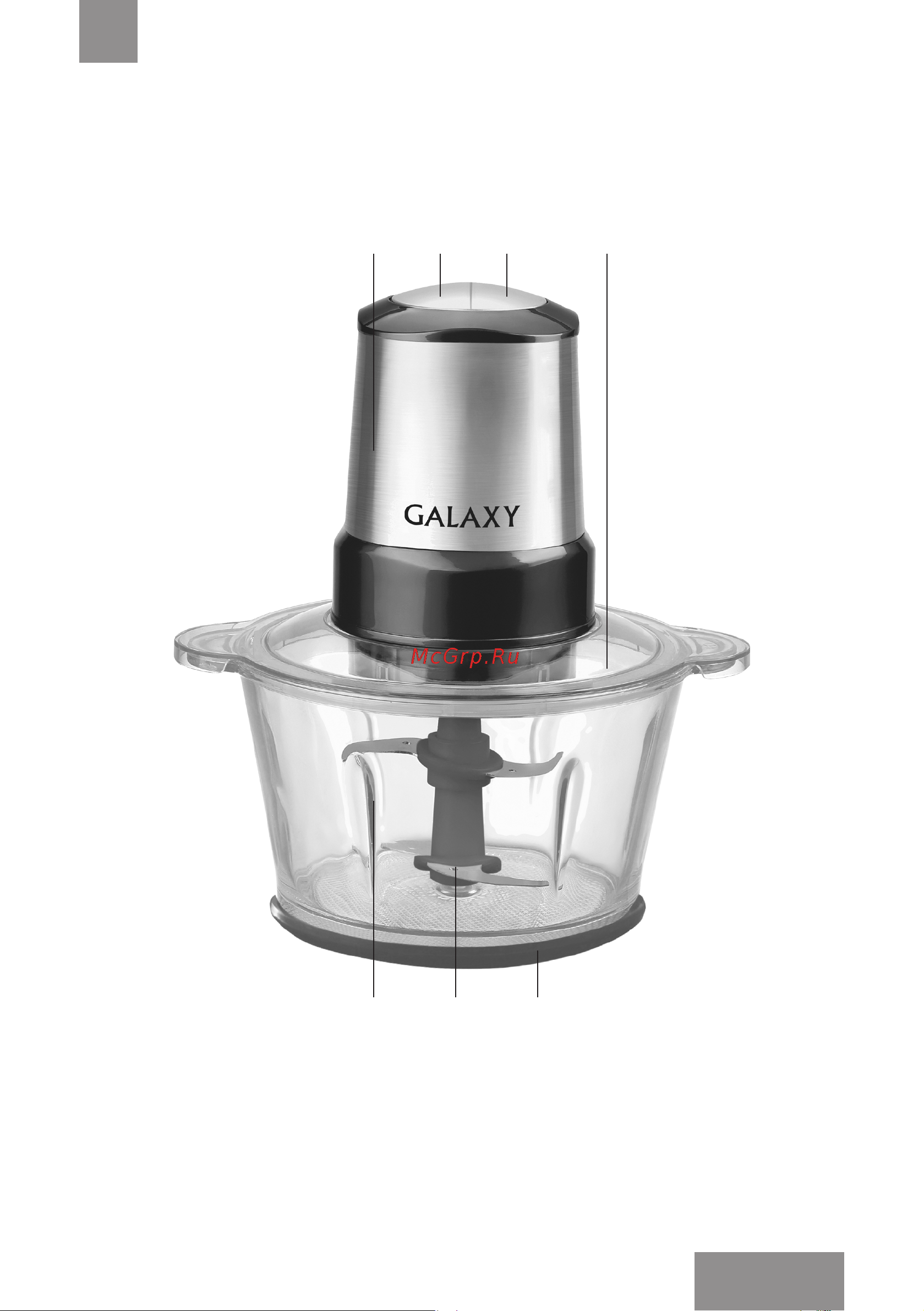 Galaxy GL 2355 [3/16] Функциональные элементы электроприбора