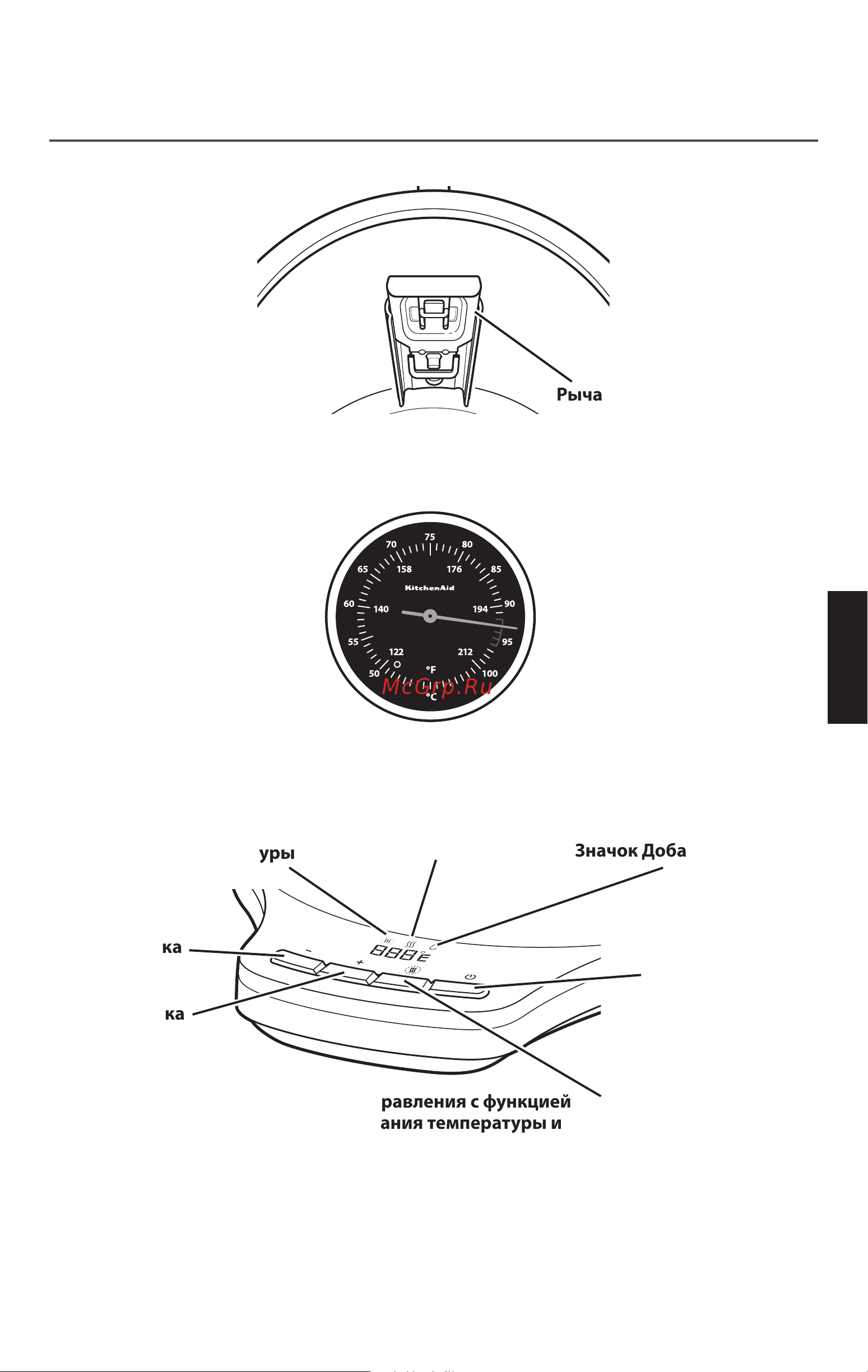 KitchenAid 5KEK1032ESS [3/18] Составные части и характеристики