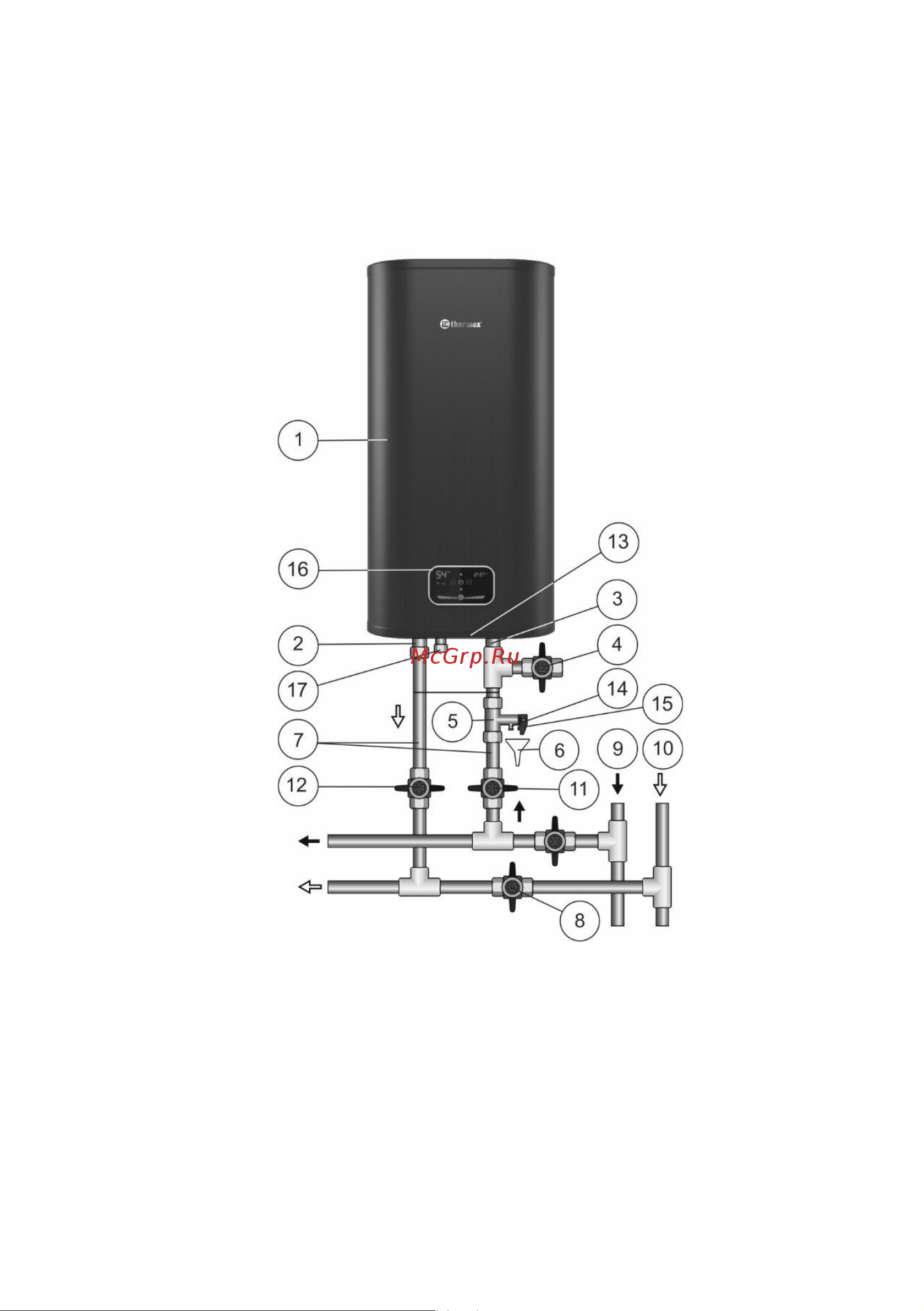 Thermex ID 80 V PRO Wi-Fi Инструкция по эксплуатации онлайн [8/20] 644949