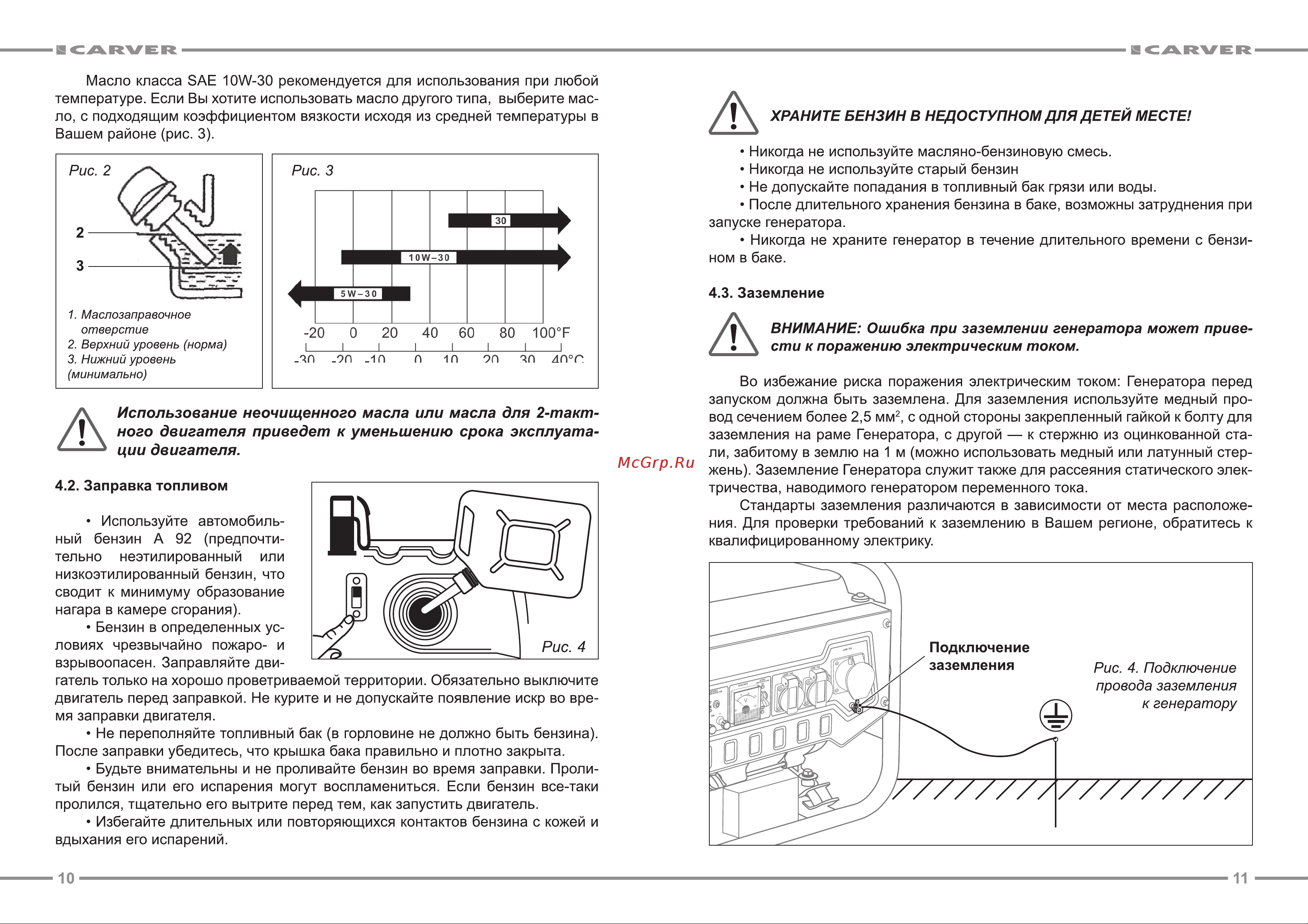 Carver PPG- 6500Е (01.020.00005) [6/13] Сти к поражению электрическим током