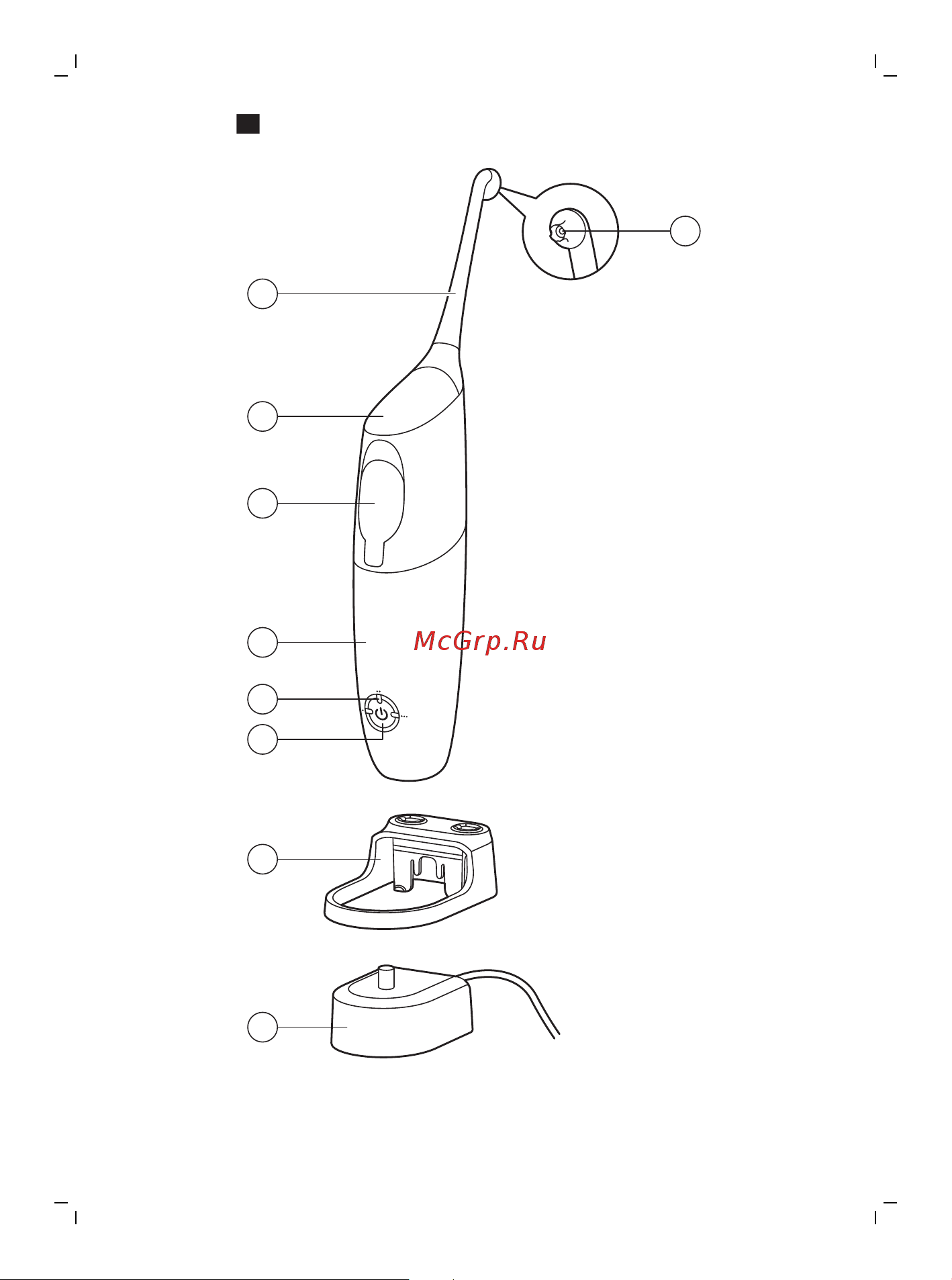 Philips Sonicare AirFloss Pro/Ultra HX8431/02 Инструкция по эксплуатации онлайн [3/40] 645057