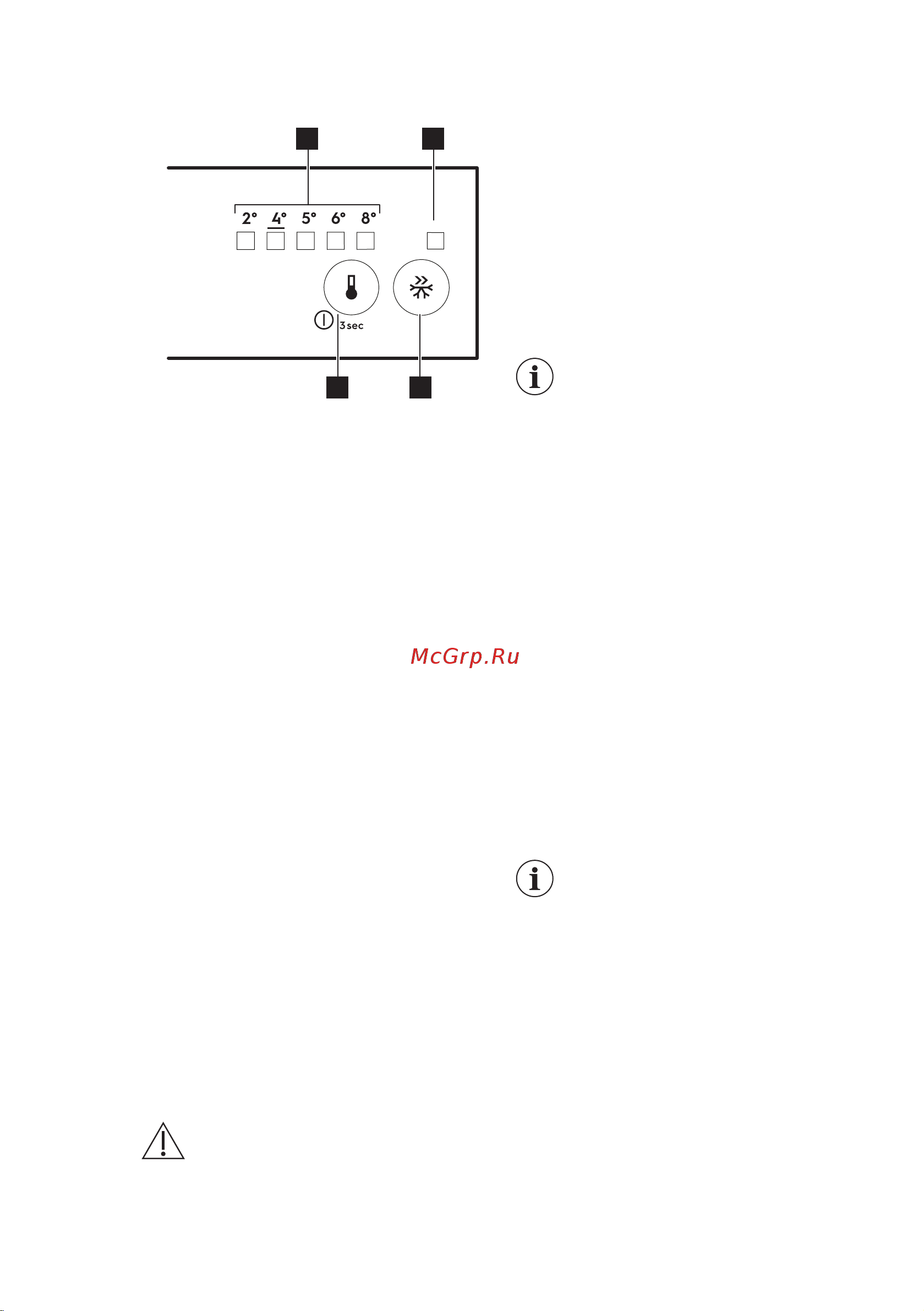 Electrolux RRS3DF18S [10/40] Панель управления