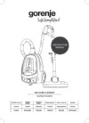 Gorenje VC2301SPWCY Инструкция по эксплуатации