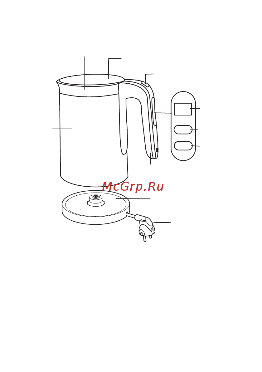Viomi Smart Kettle V-SK152B Black [3/8] Обзор продукта