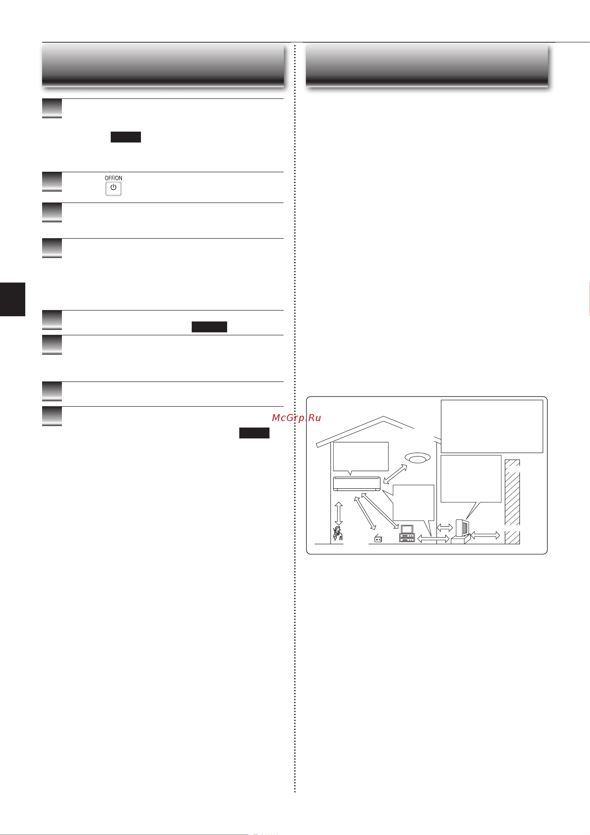 Mitsubishi Electric BT35 VG [30/80] Есто установки и элек тромонтажные работы