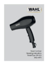 Wahl Travel Dryer (3402-0470) Инструкция по эксплуатации