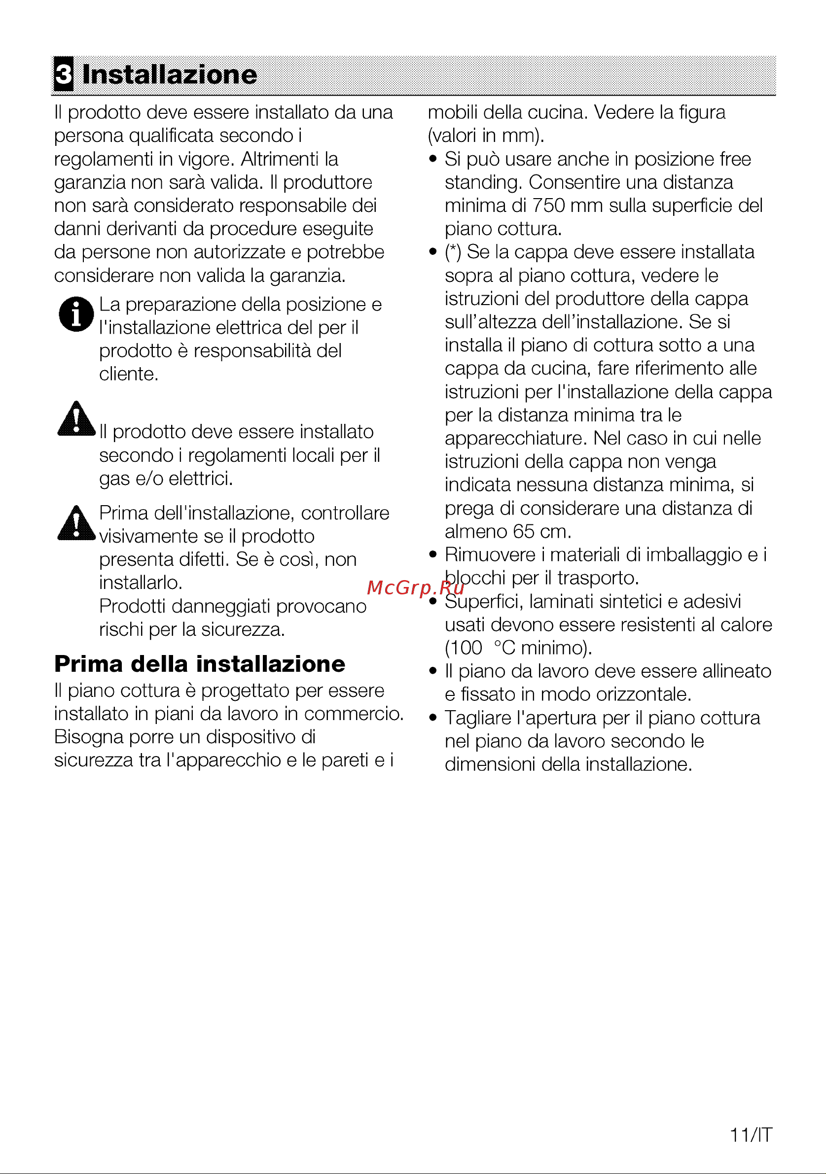 Grundig GIEI938980I GIEI938980I [43/108] Installazione