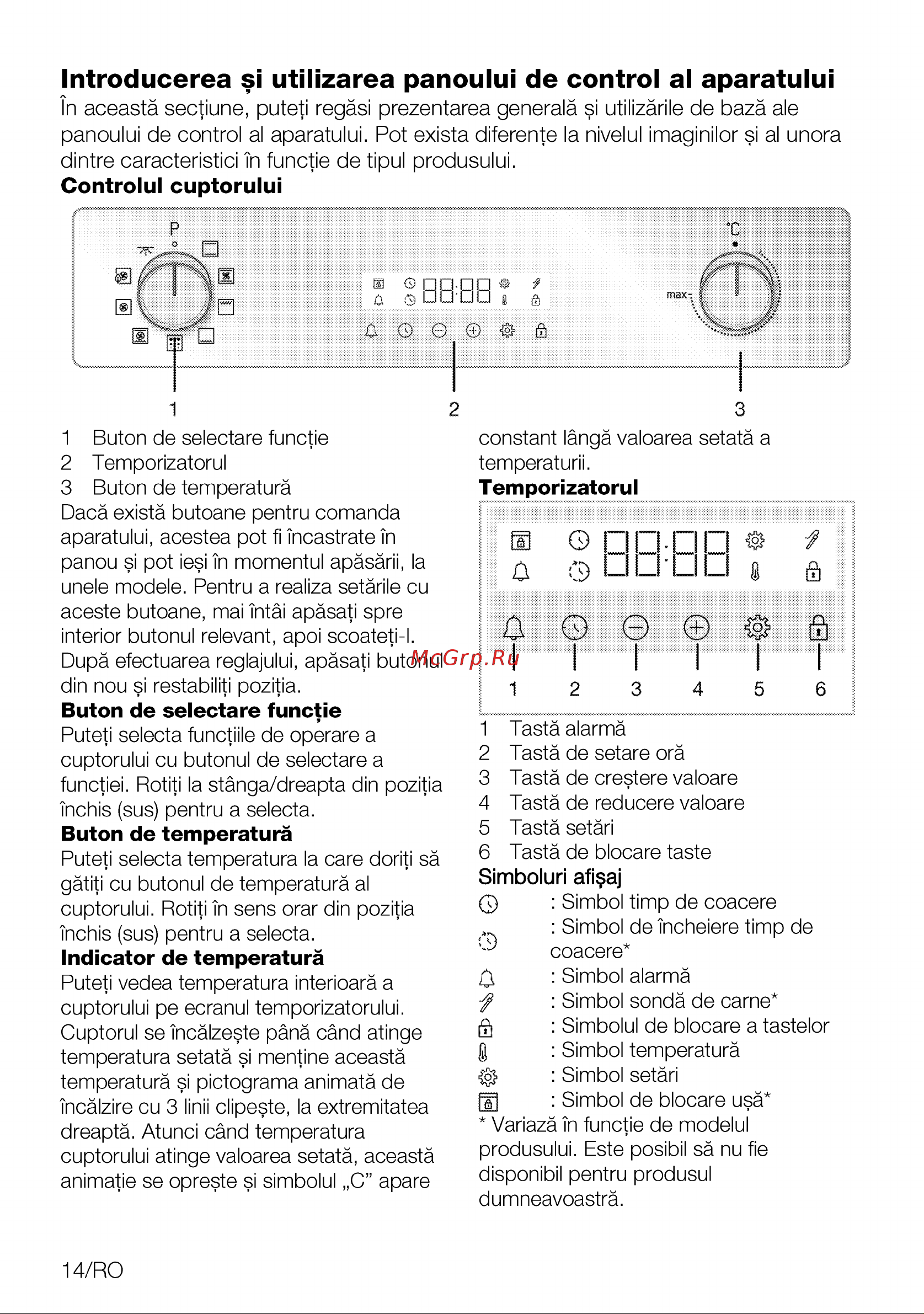 Grundig GEBM19300BP Инструкция по эксплуатации онлайн [14/100] 645846
