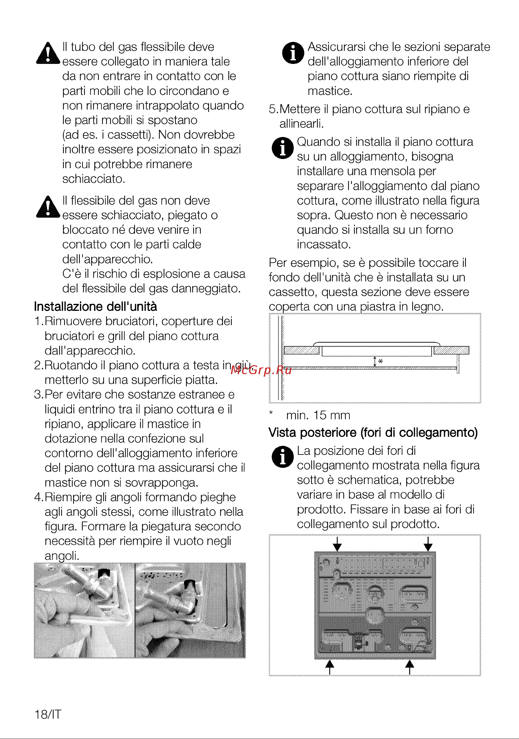 Grundig GIGA 6234260 XE [18/60] Installazione dell unitá