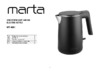 Marta MT-4591 black pearl Инструкция по эксплуатации