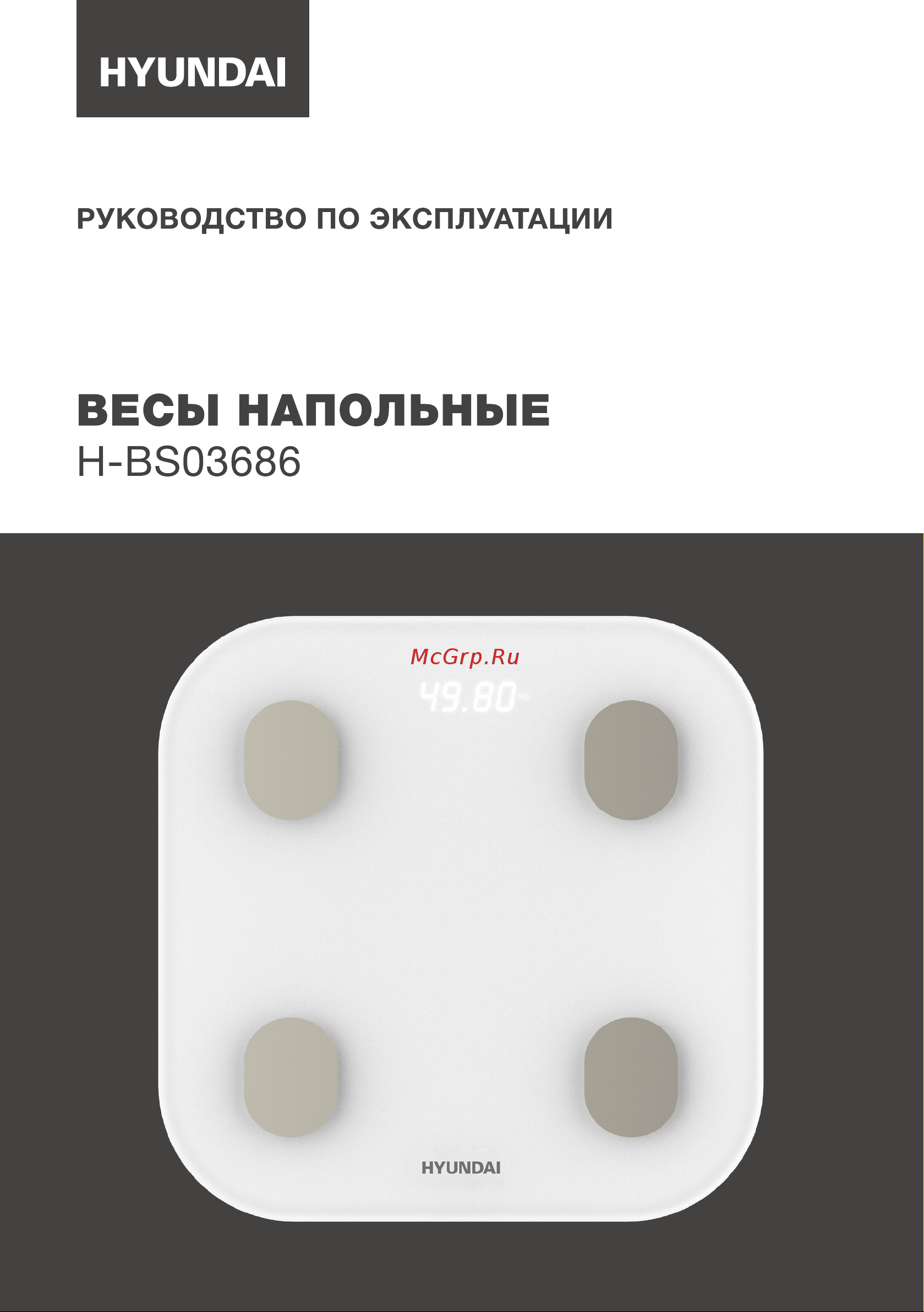 Hyundai H-BS03686 Инструкция по эксплуатации онлайн