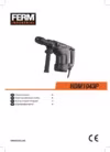 FERM HDM1043P Инструкция по эксплуатации