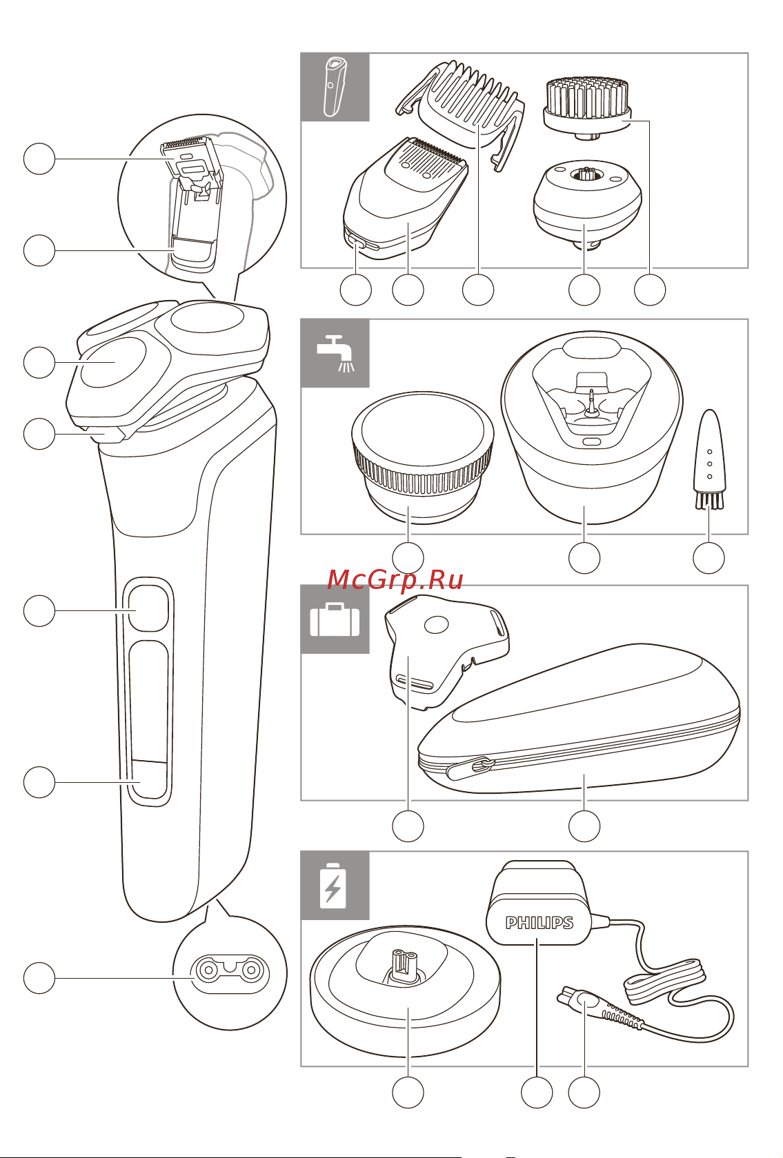 Philips S9985/50 Инструкция по эксплуатации онлайн [3/40] 804741