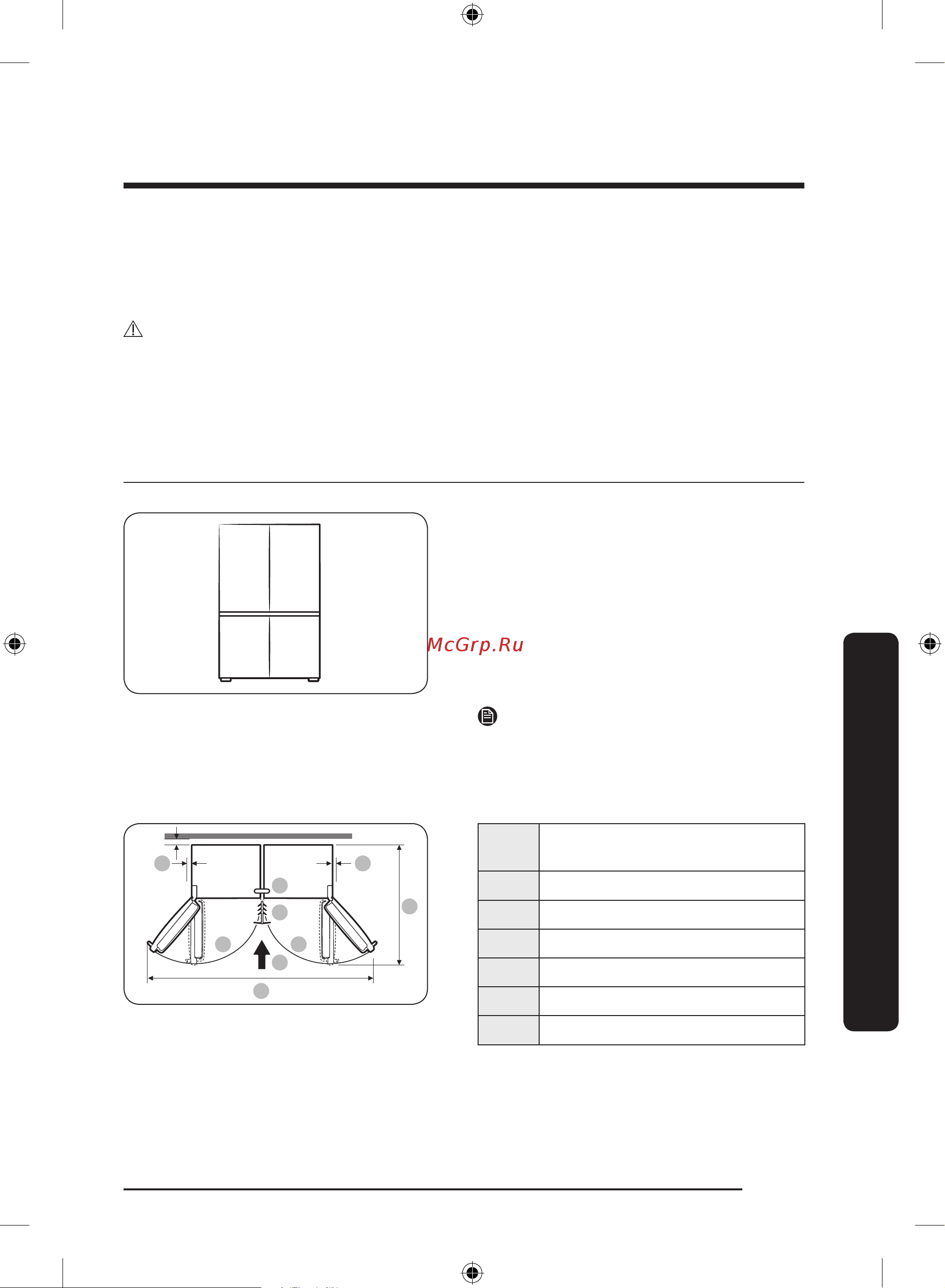 Samsung RB38A7B6222 [219/232] Eshik paneli faqat tegishli modellarda