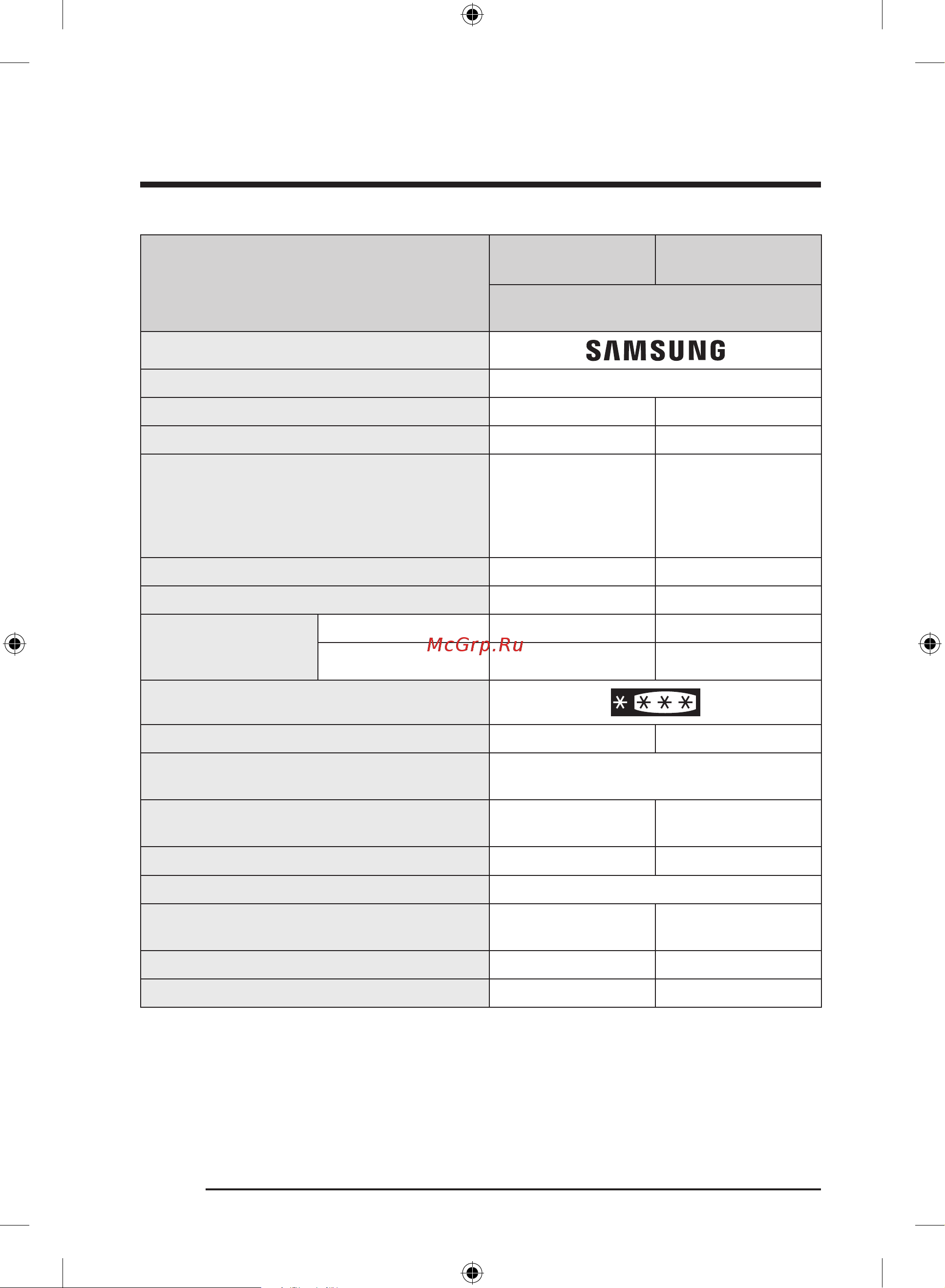 Samsung BRB306054WW/WT Инструкция по эксплуатации онлайн [60/180] 786564