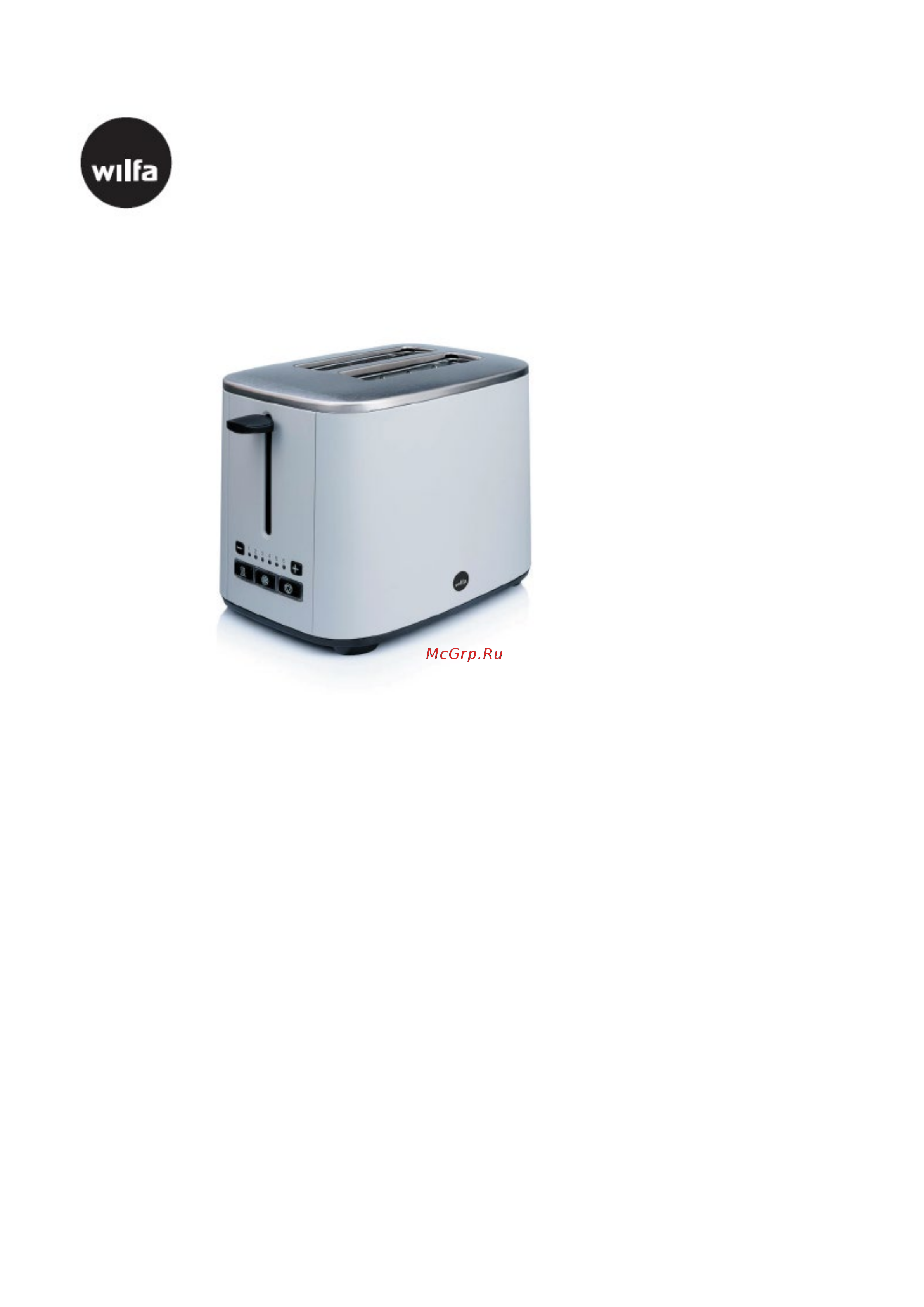 Wilfa CT-1000 MB Инструкция по эксплуатации онлайн