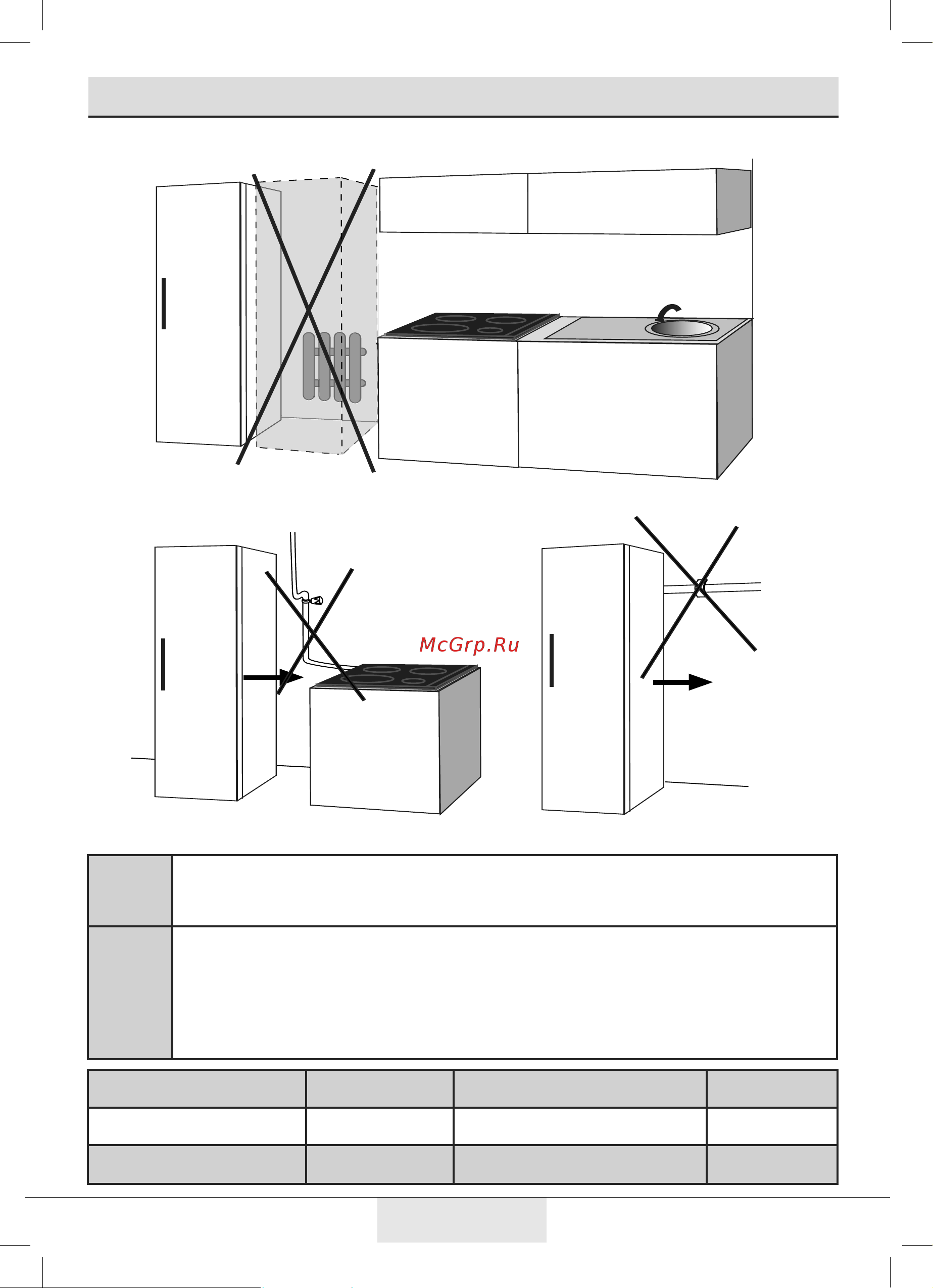 Beko FSKDN6266T21W [11/28] Установка