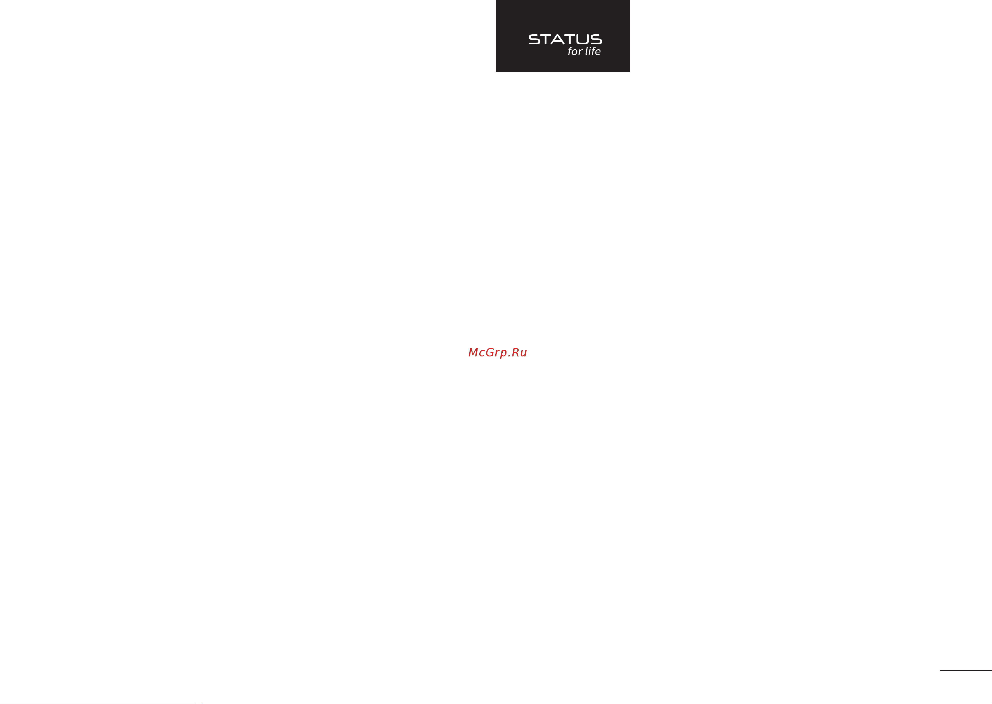 STATUS for life ST-OR-A-2000(M) [8/11] Гарантийный талон