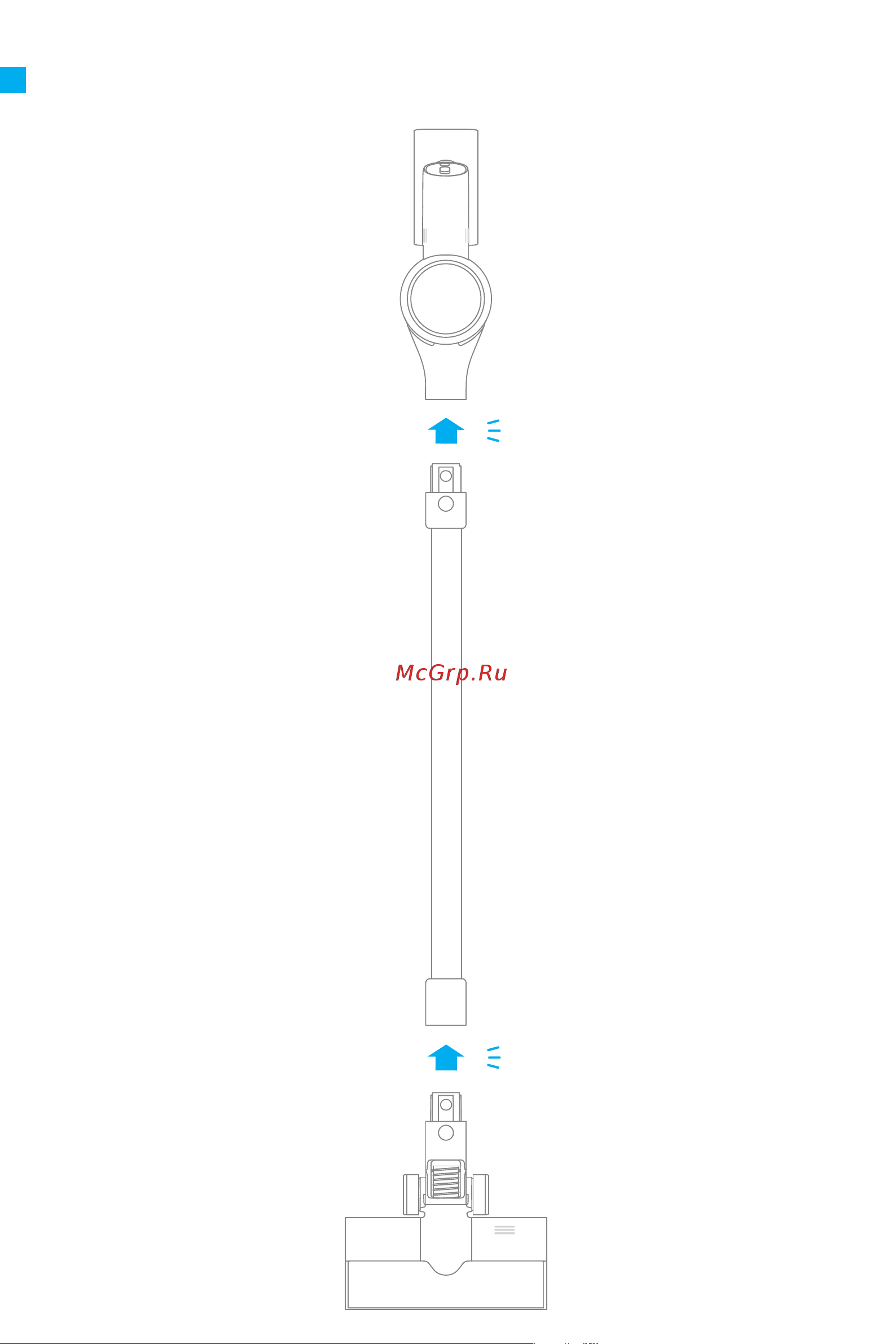 Dreame Cordless Vacuum Cleaner T10 White [98/186] Montaje