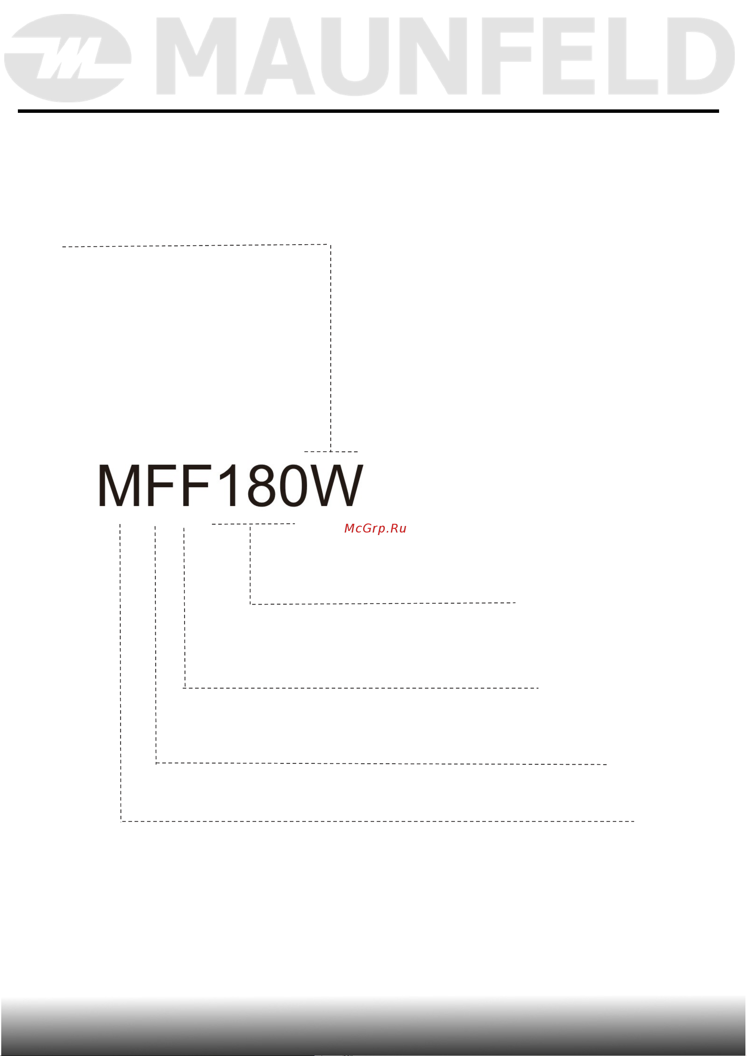 Maunfeld MFF180W [9/41] Mff150