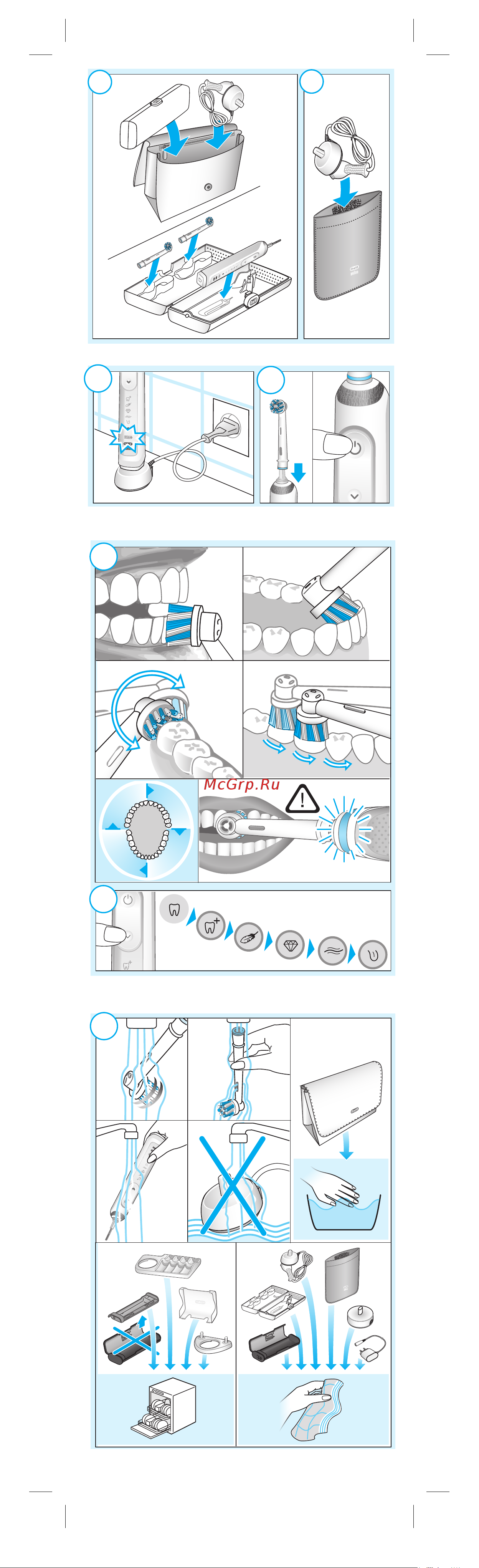 Braun ORAL-B Genius X D706.513.6 Midnight Black Инструкция по эксплуатации онлайн [2/24] 646675