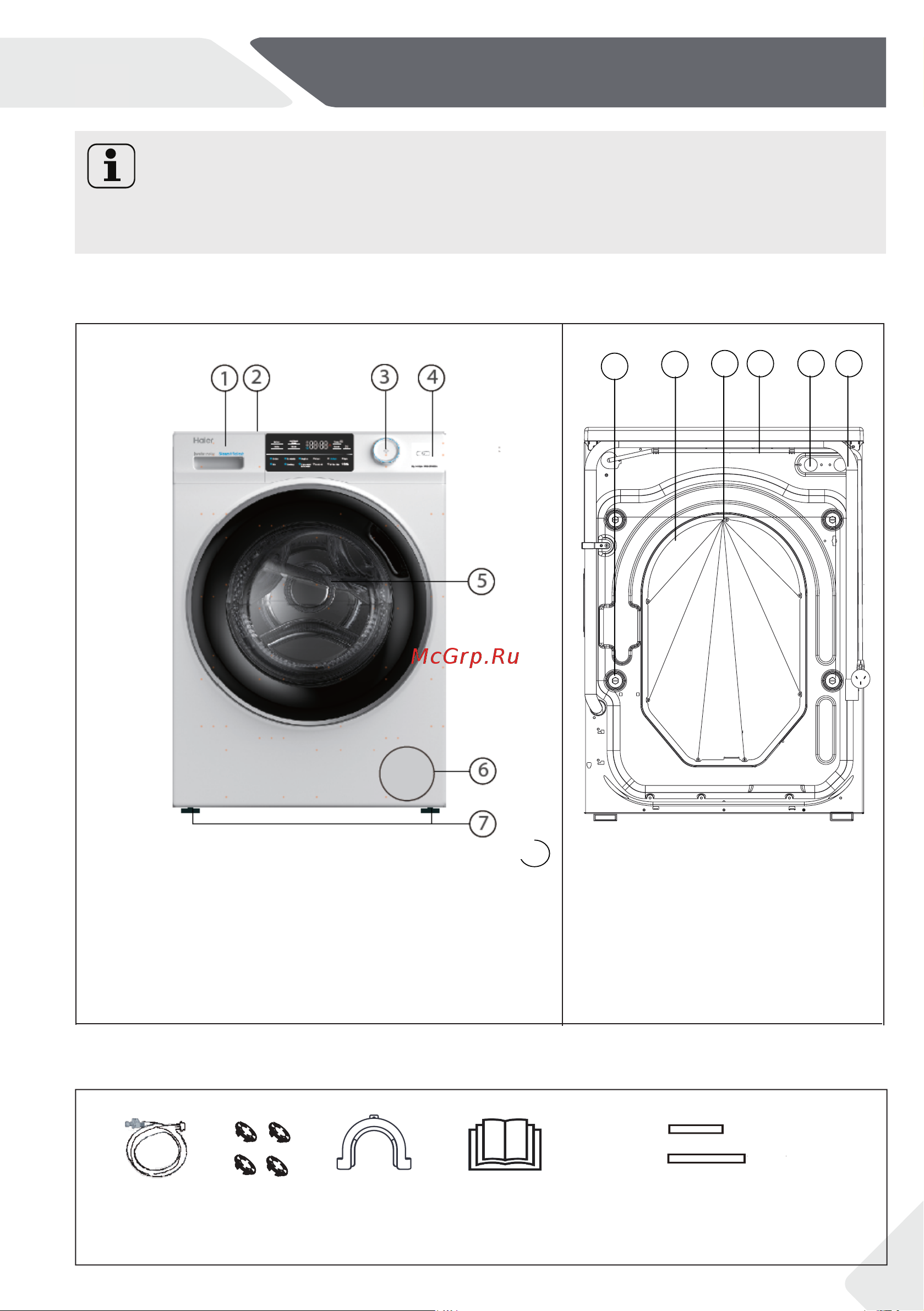 Haier HW80-BP14969A [7/98] Описание изделия
