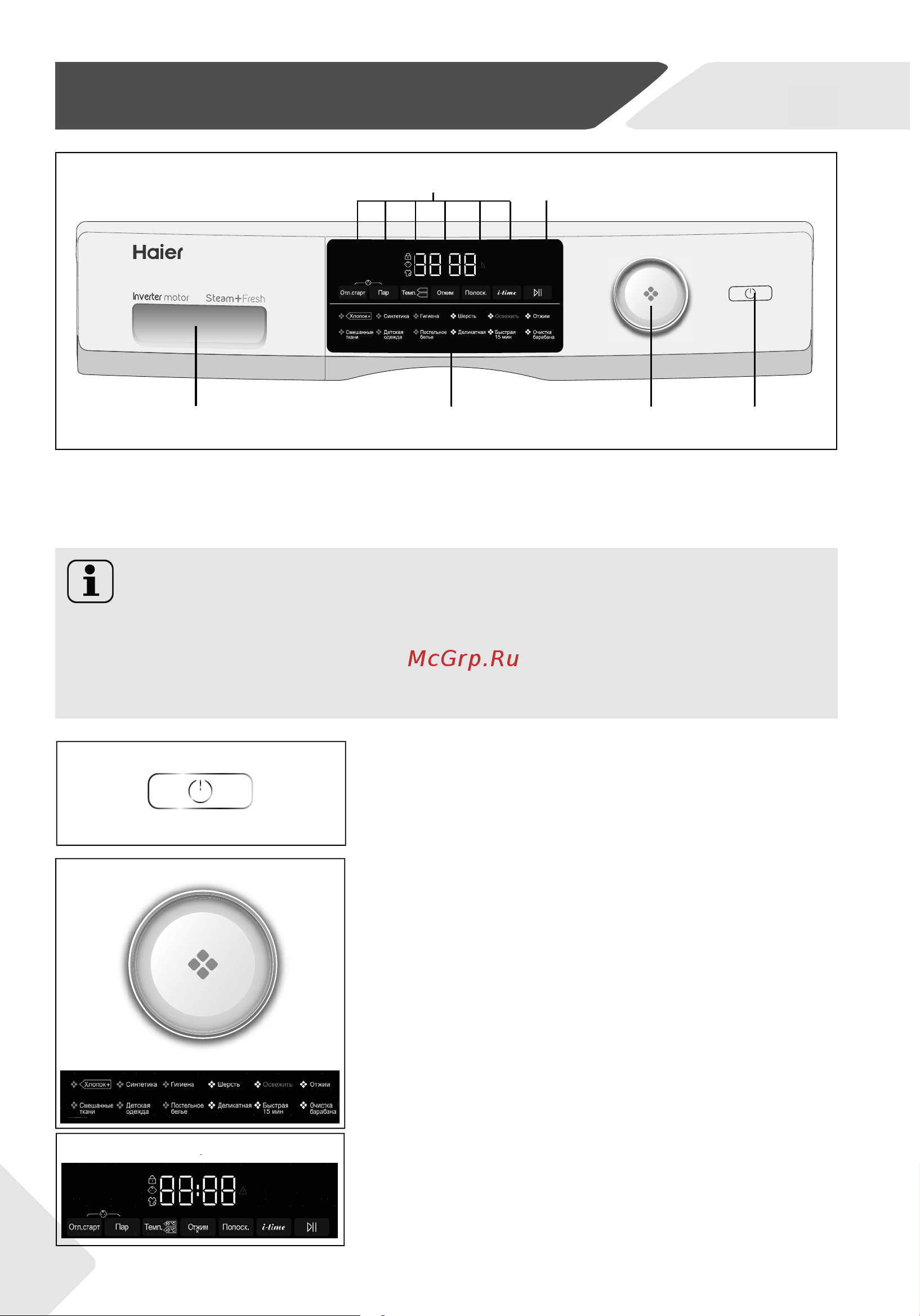 Haier HW70-BP12959G [72/98] Анел упра ління