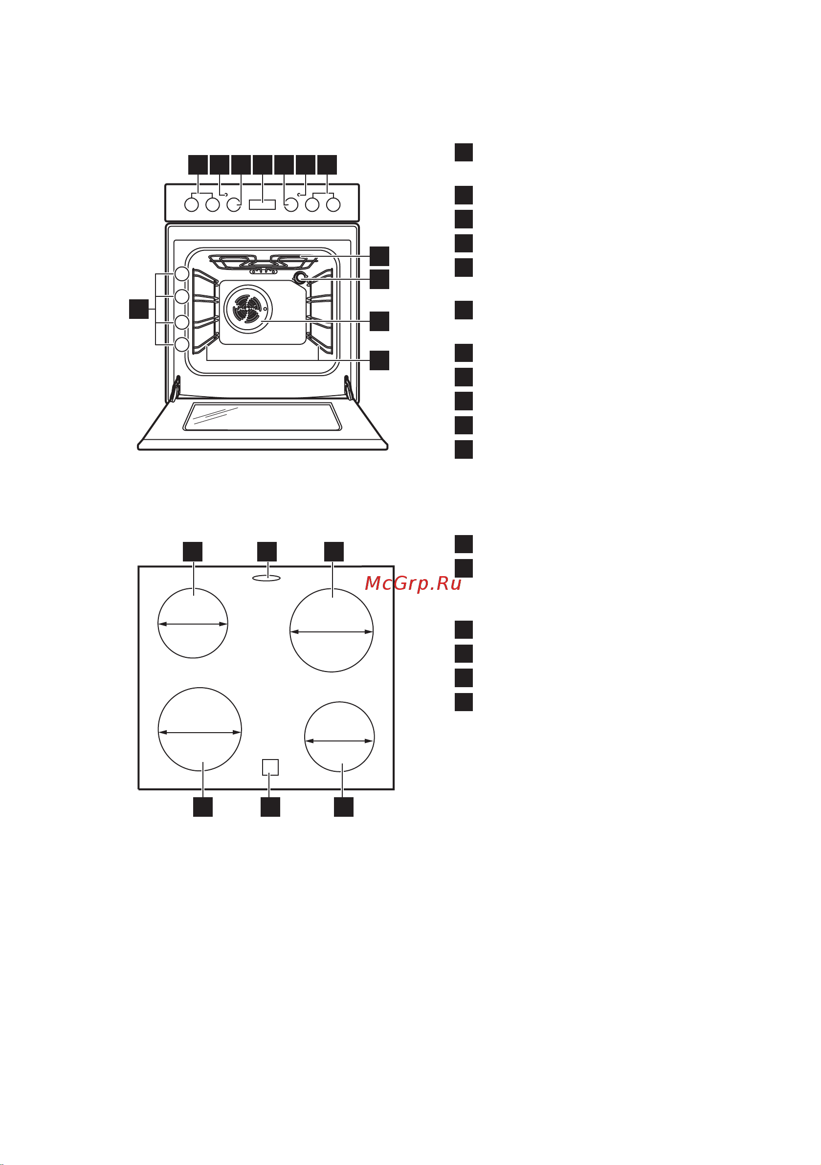 Electrolux RKR540200X [12/68] Описание изделия