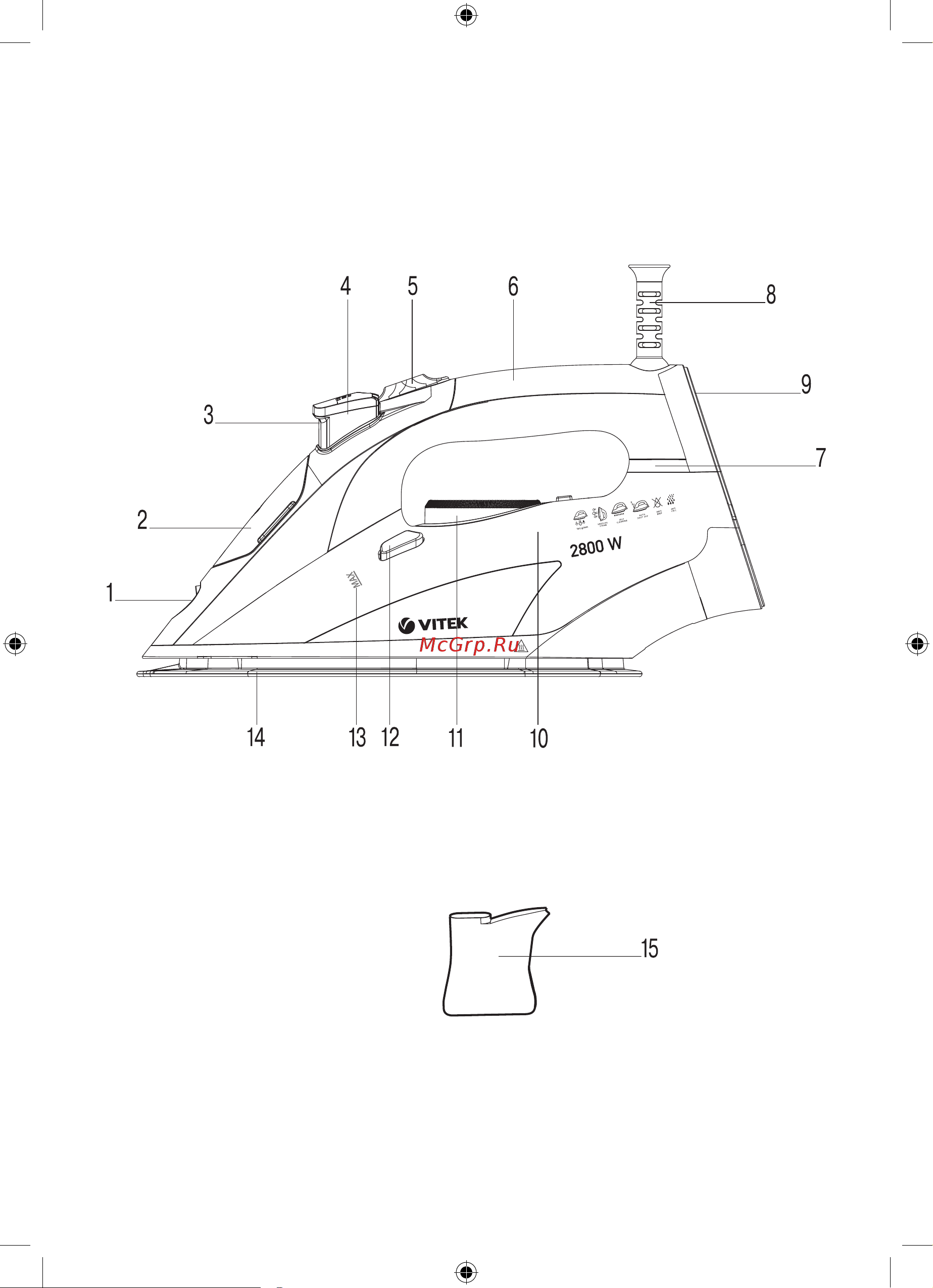 Vitek VT-1268 Инструкция по эксплуатации онлайн [2/32] 646968