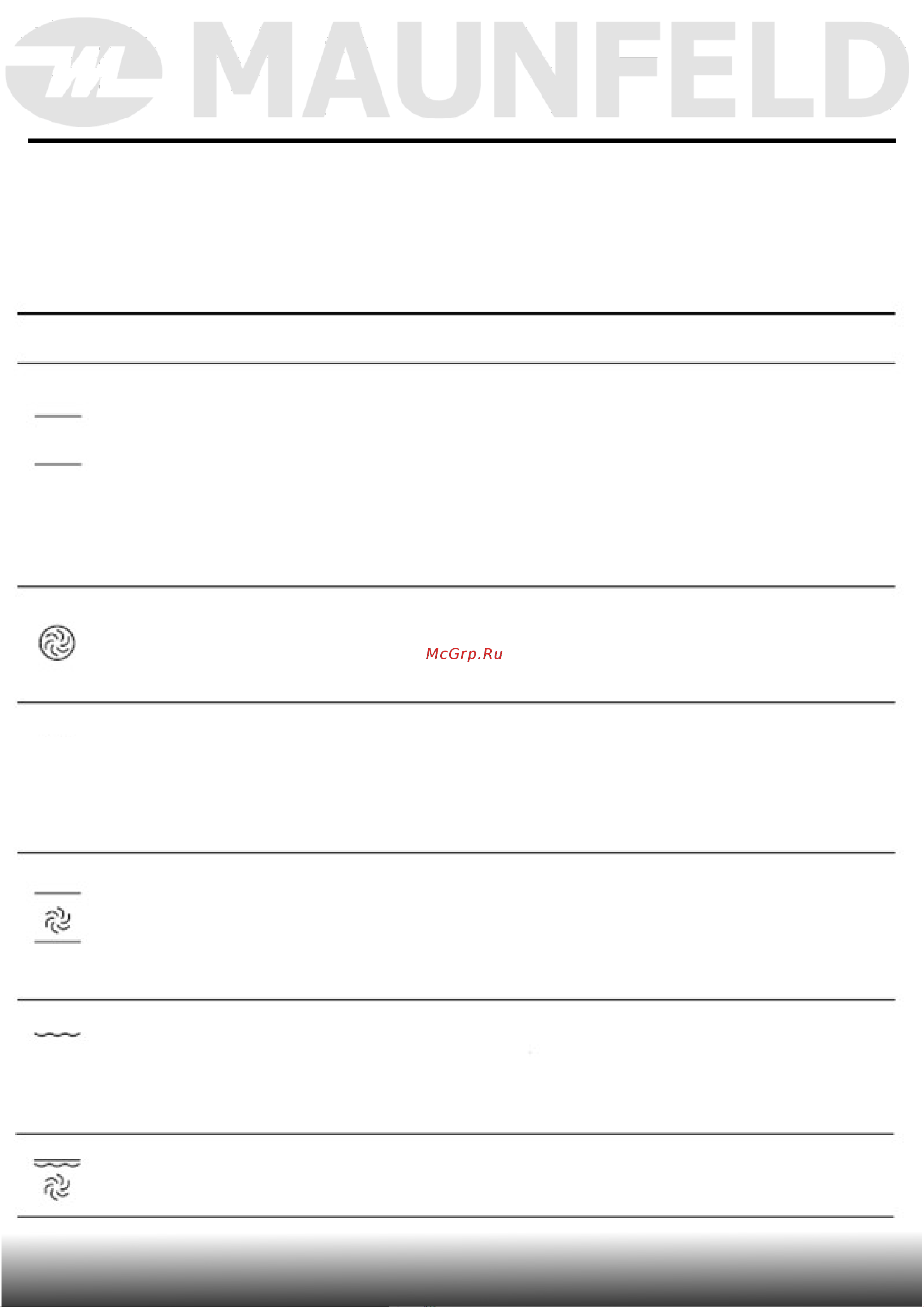 Maunfeld MCMO5013SDGB [16/36] Функции и дисплей