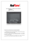 RealFlame Evrika 25,5 LED+Country 25/25,5 WT Инструкция по эксплуатации